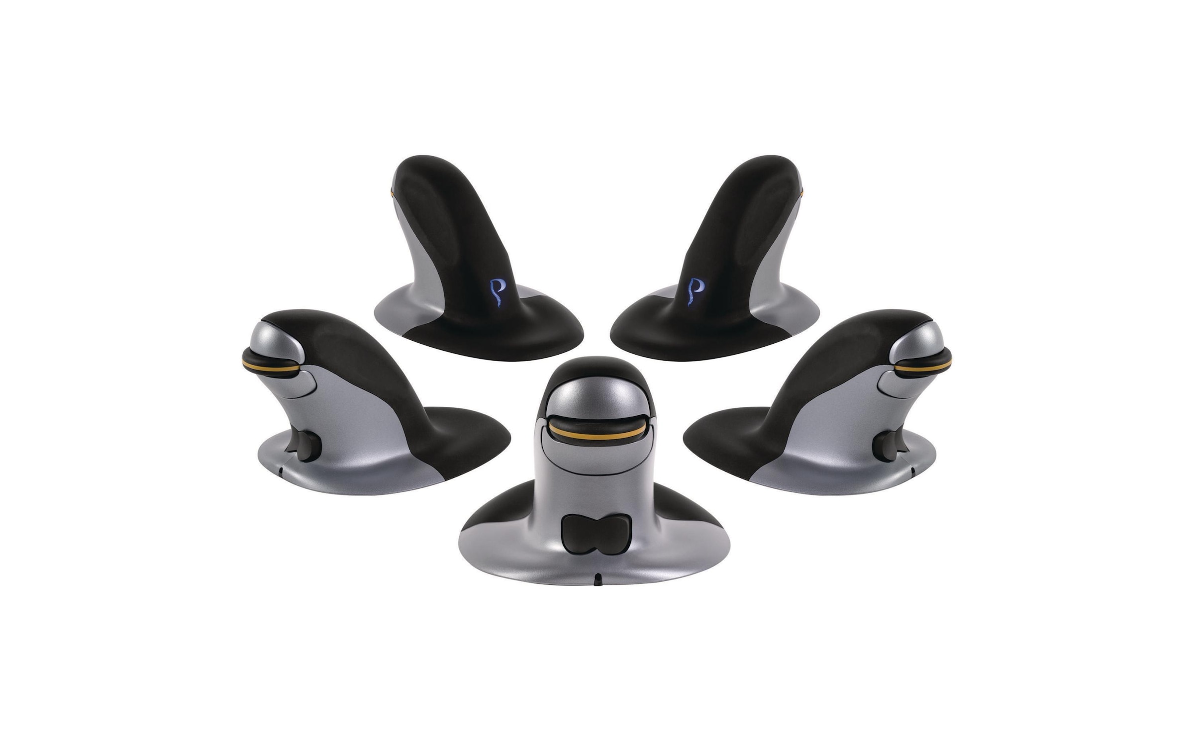 FELLOWES ergonomische Maus »Ergonomische Maus Penguin L Wi« Funk