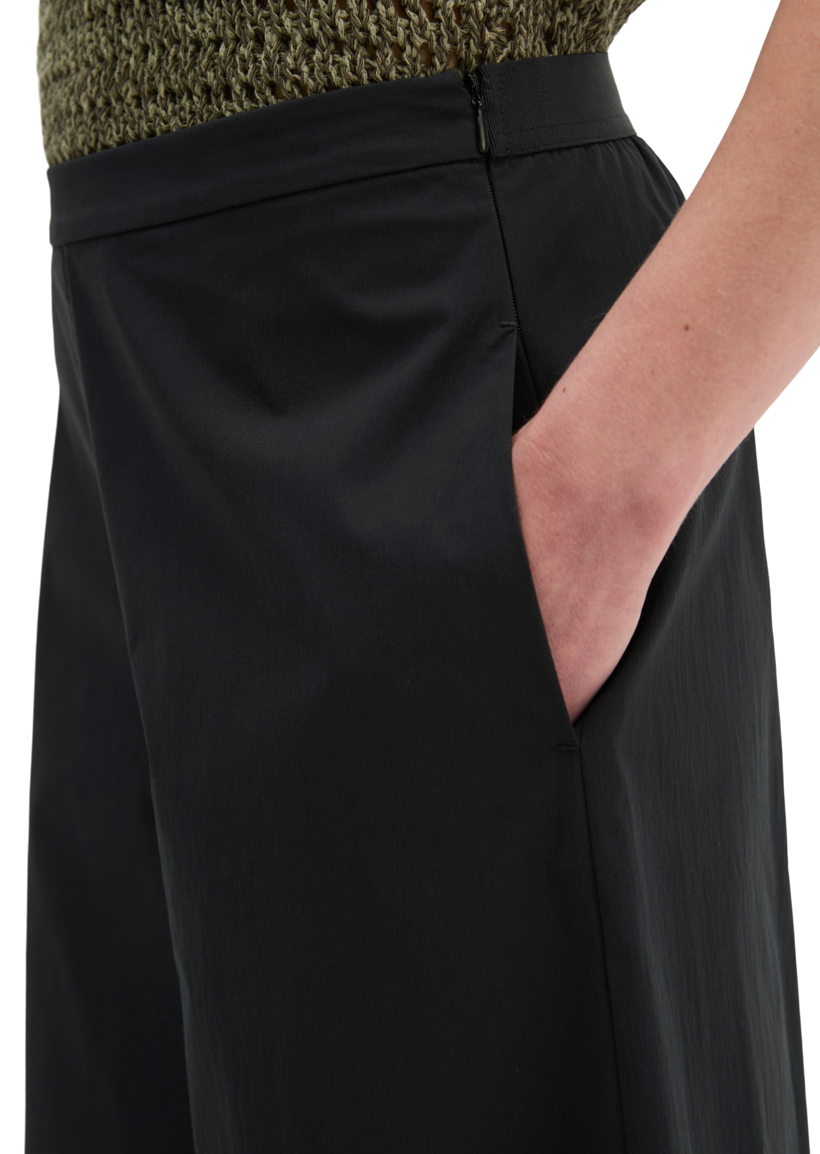 Marc O'Polo Jupe-culotte  wide aus Popeline-Stretch