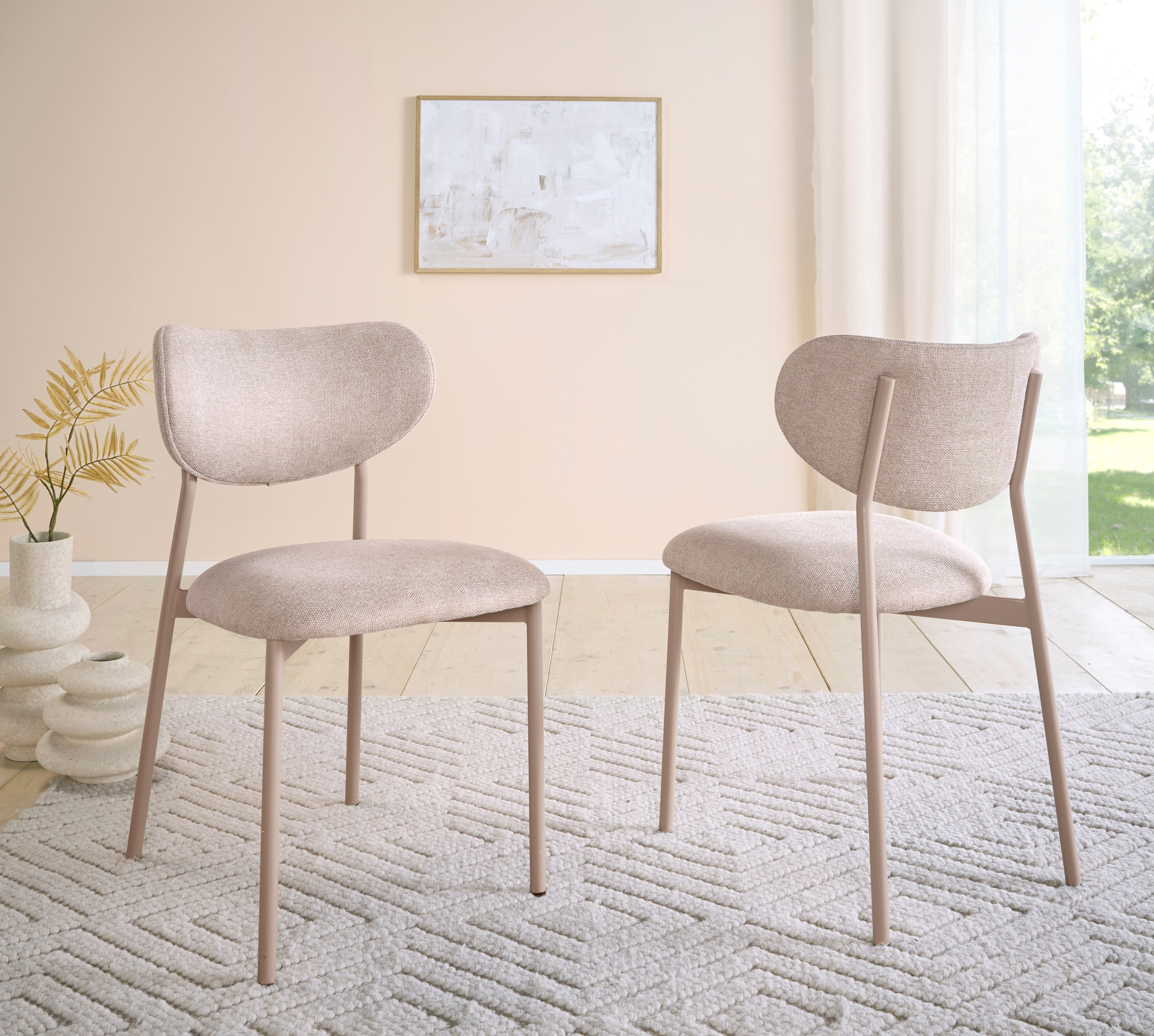 homsy by Ana Johnson 4-Fussstuhl »Sivelle« (Set) 2 Stk.