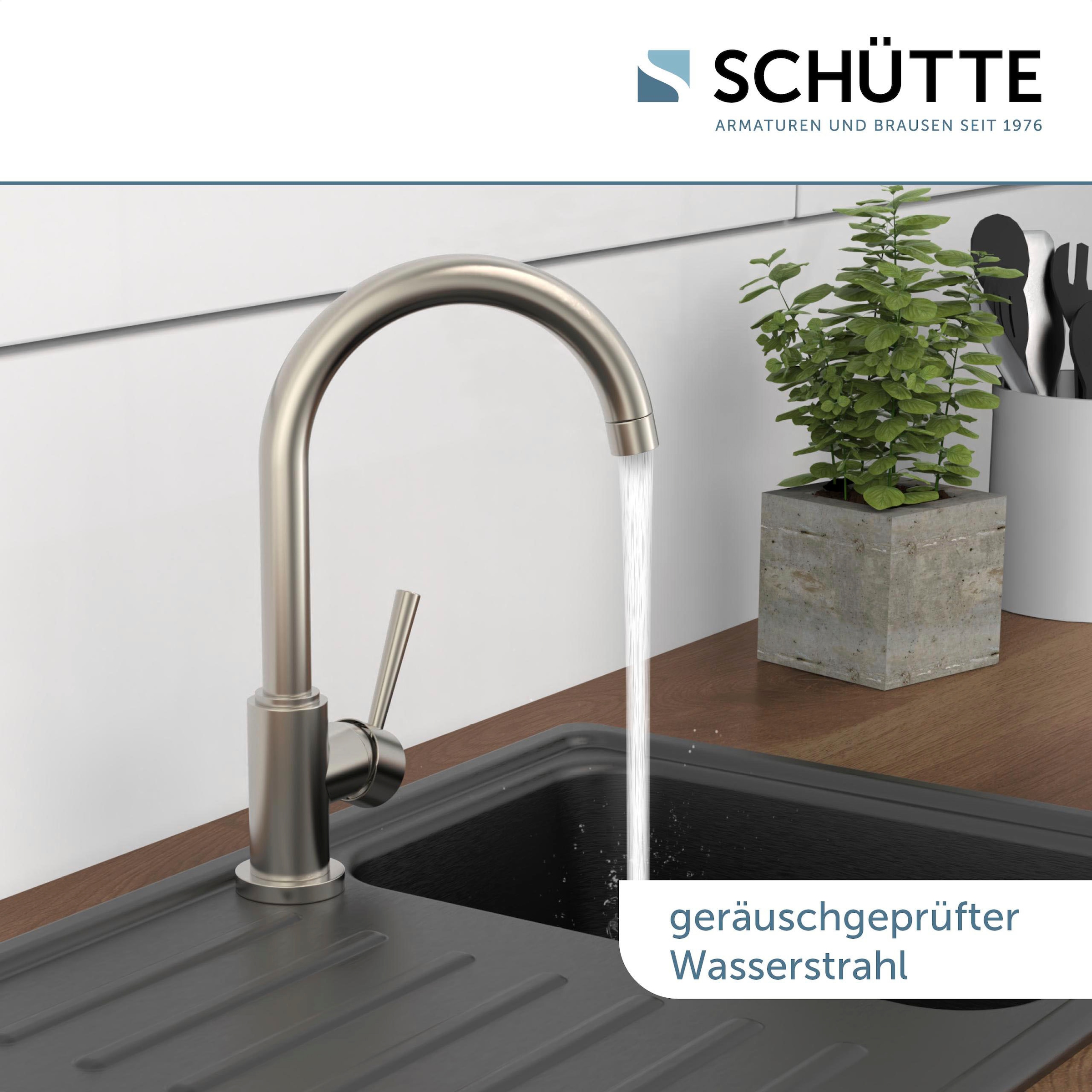 Schütte Robinet d'évier »CORNWALL« energiesparender Cold-Start, 360° schwenkbare Mischbatterie, Hochdruck