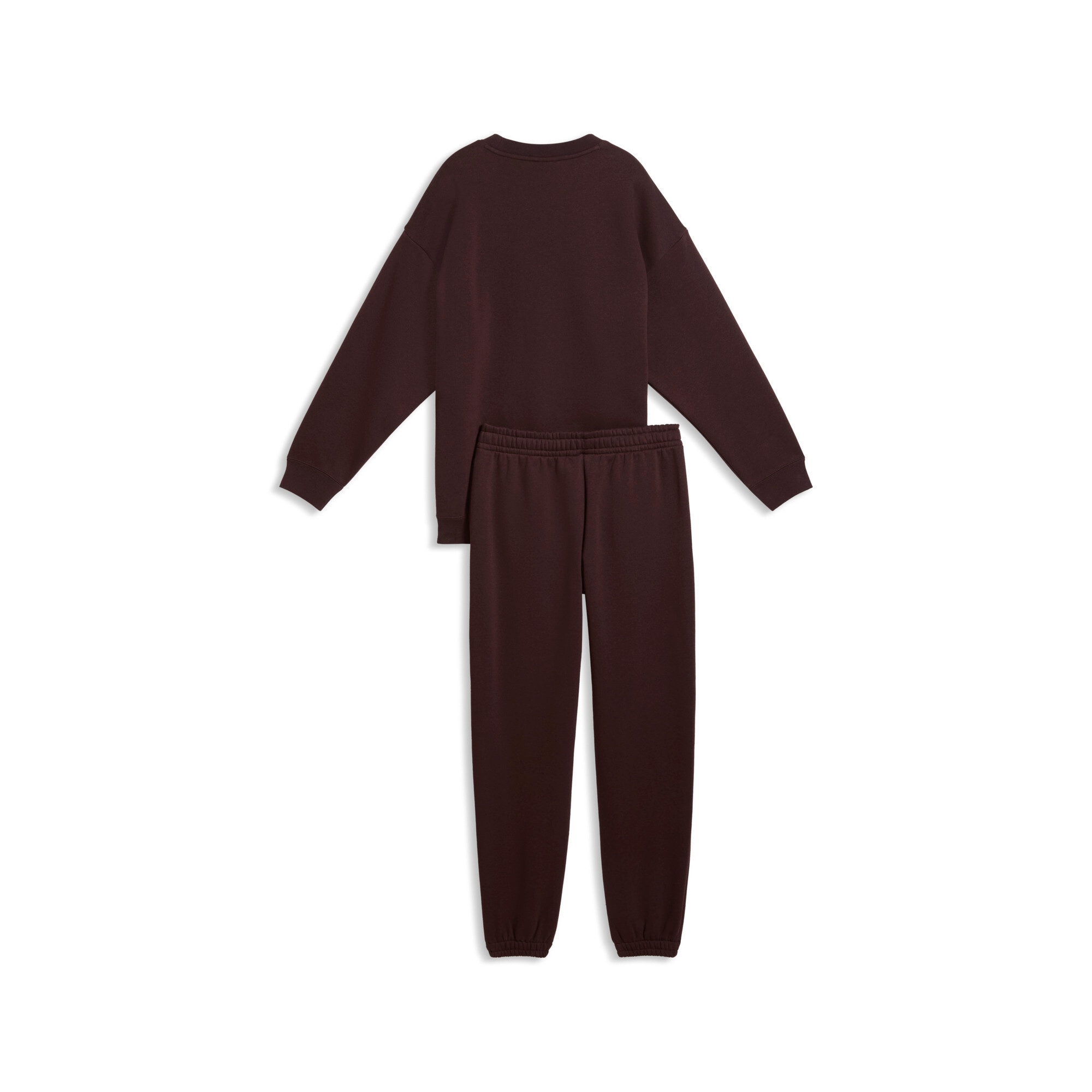 PUMA Combinaison d'entraînement »LOUNGEWEAR OVERSIZED SWEAT SUIT FL G« 2 avec ceinture élastique, poignets côtelés, poches latérales