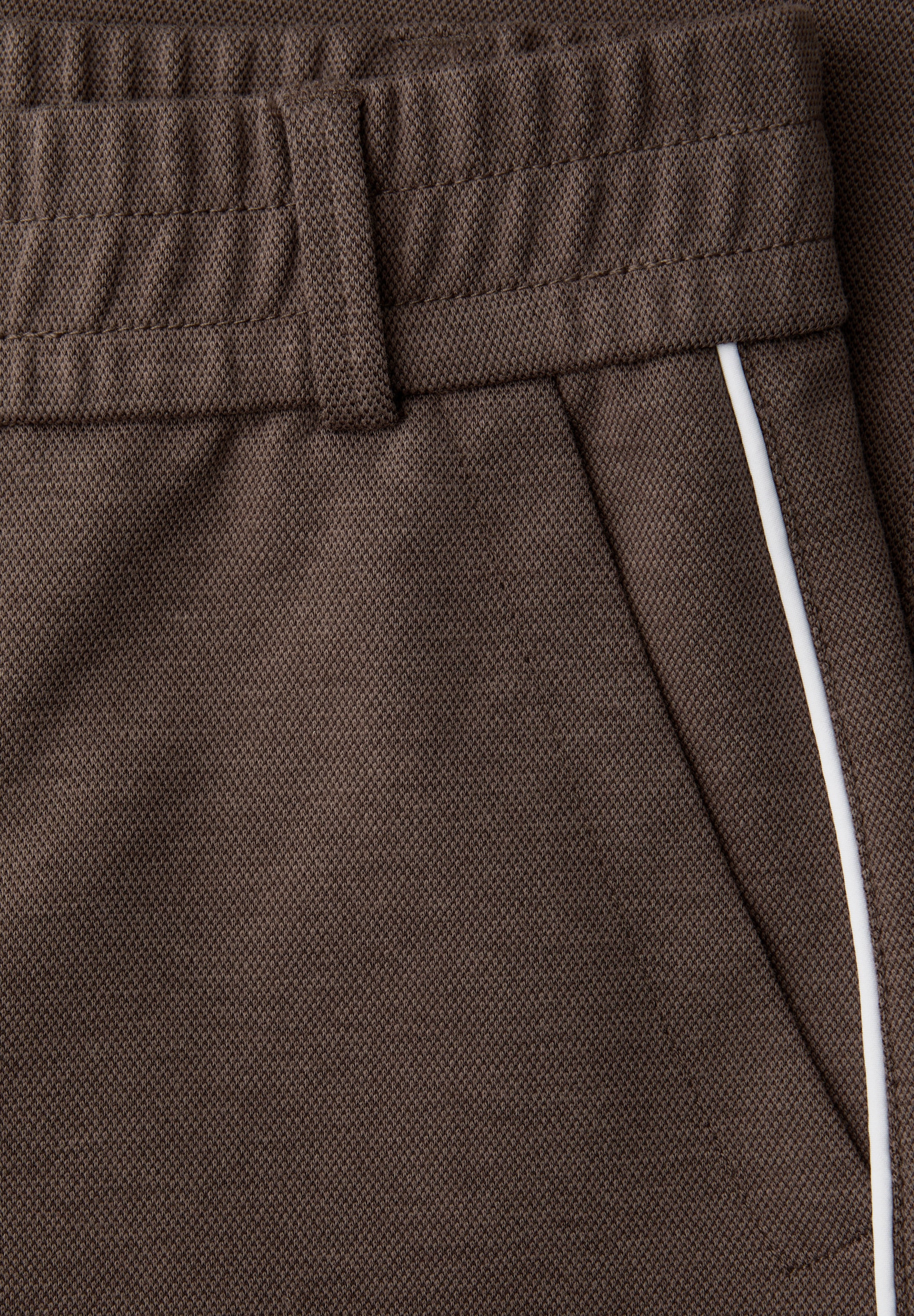 STREET ONE Stoffhose »Style Bonny Piqué«  mit Tape-Detail