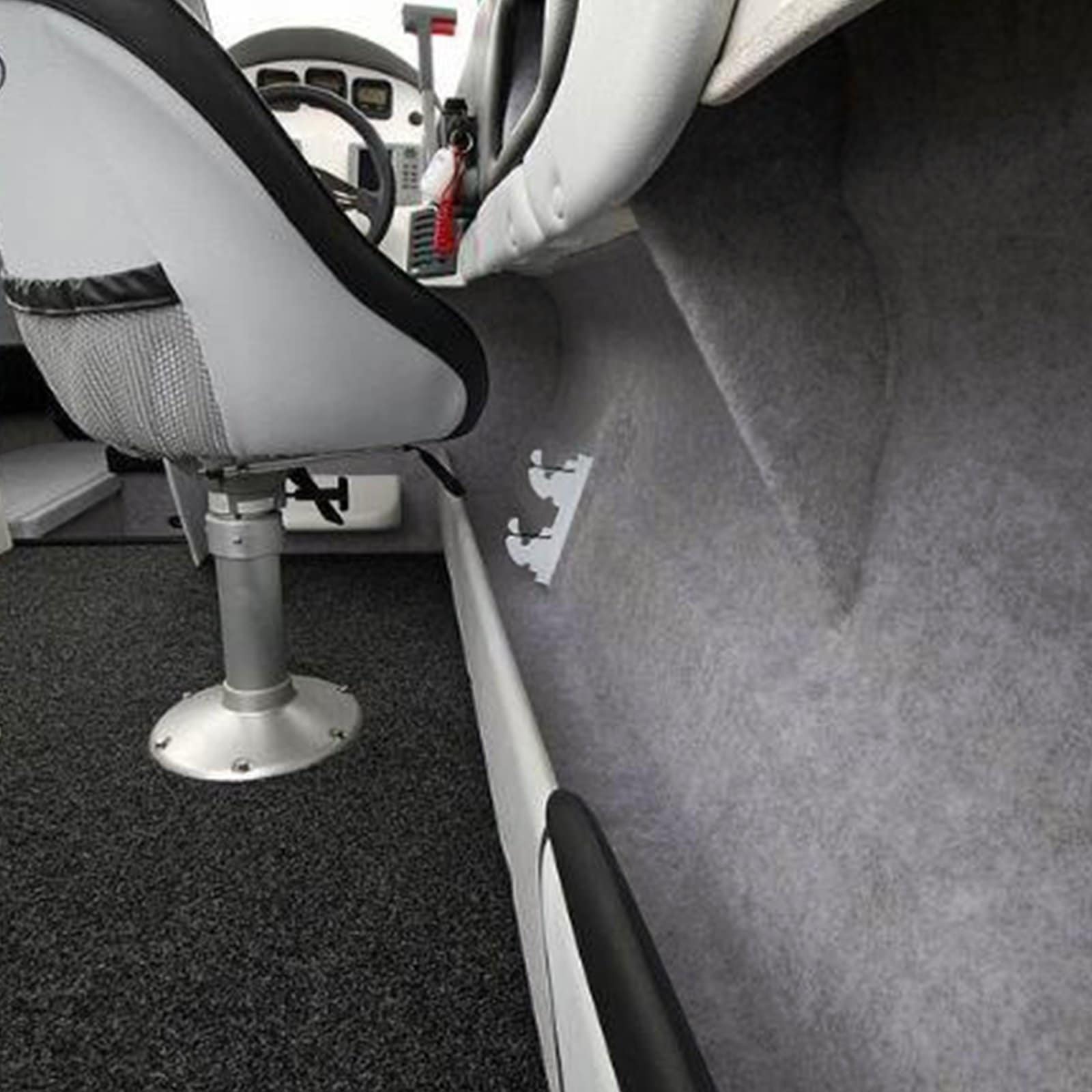GOODproduct Moquette »Innenraumverkleidung Superflex, für Wohnmobil, Caravan, Boot & Auto« Rectangulaire 4 mm Höhe feutre aiguilleté, chiné, différentes couleurs & tailles, extensible