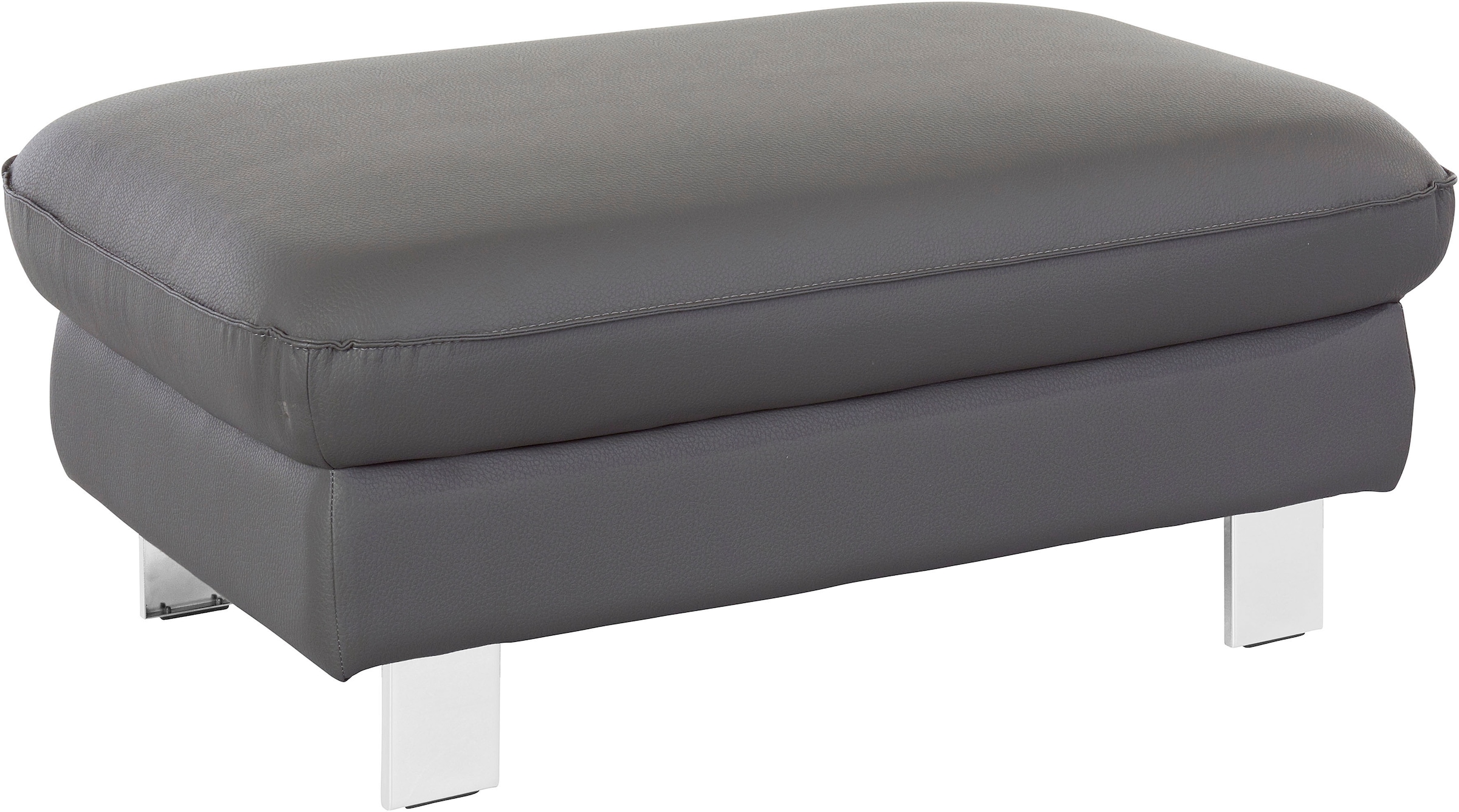 COTTA Hocker »Driver« mit edlen Metallfüssen