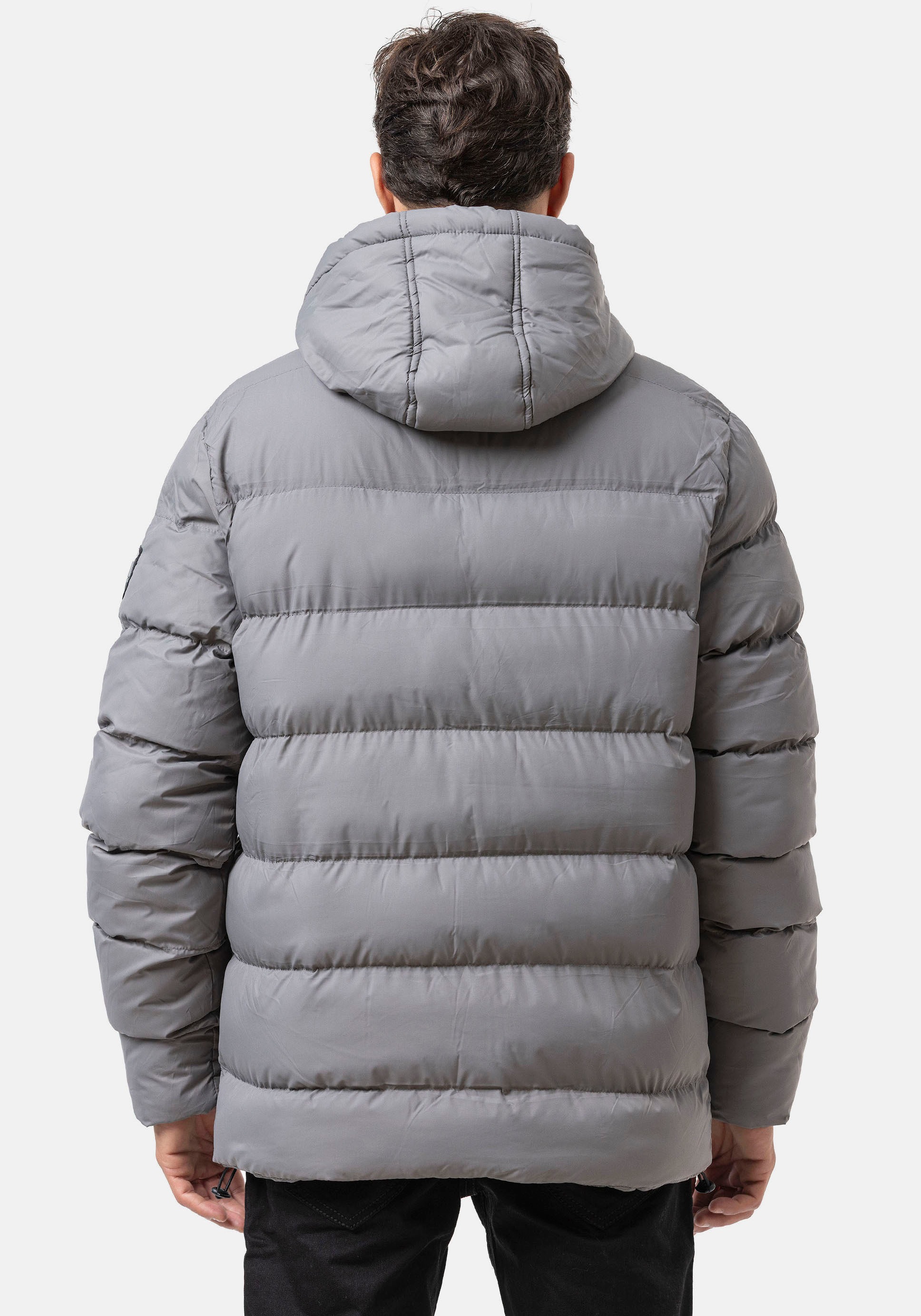 Cipo & Baxx Steppjacke mit Kapuze