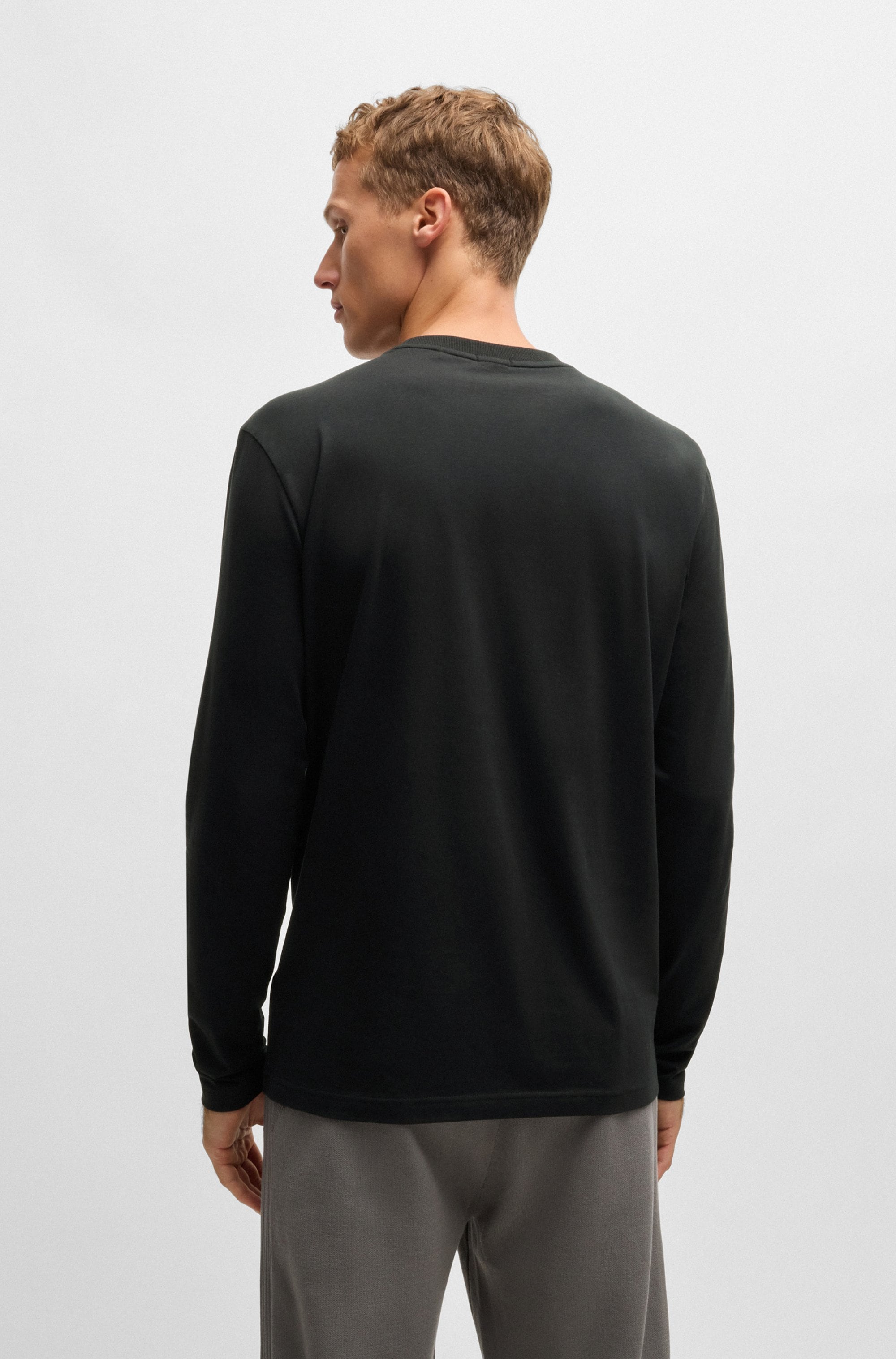 BOSS GREEN T-shirt à manches longues »Tee Long« mit Rundhalsausschnitt