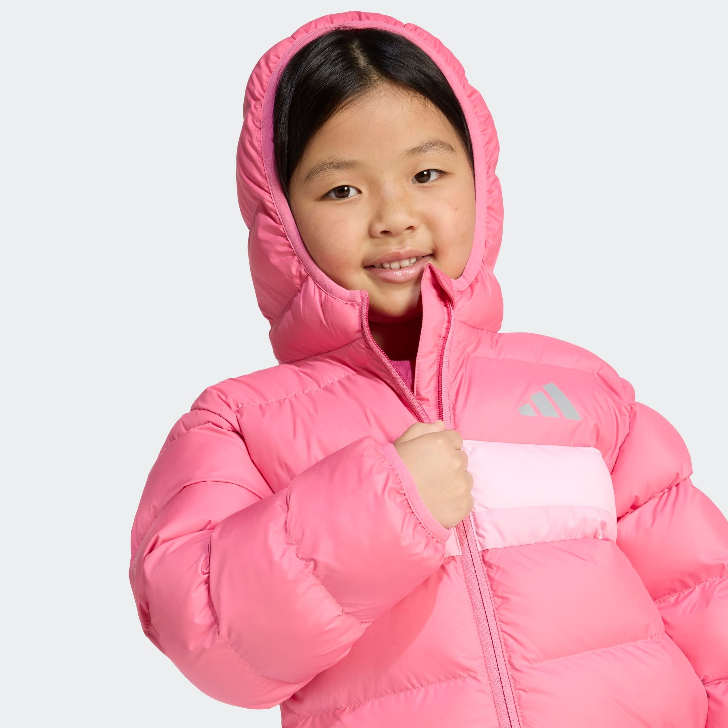 adidas Sportswear Steppjacke »KUNSTDAUNEN KINDER« für Kinder, mit Reissverschluss