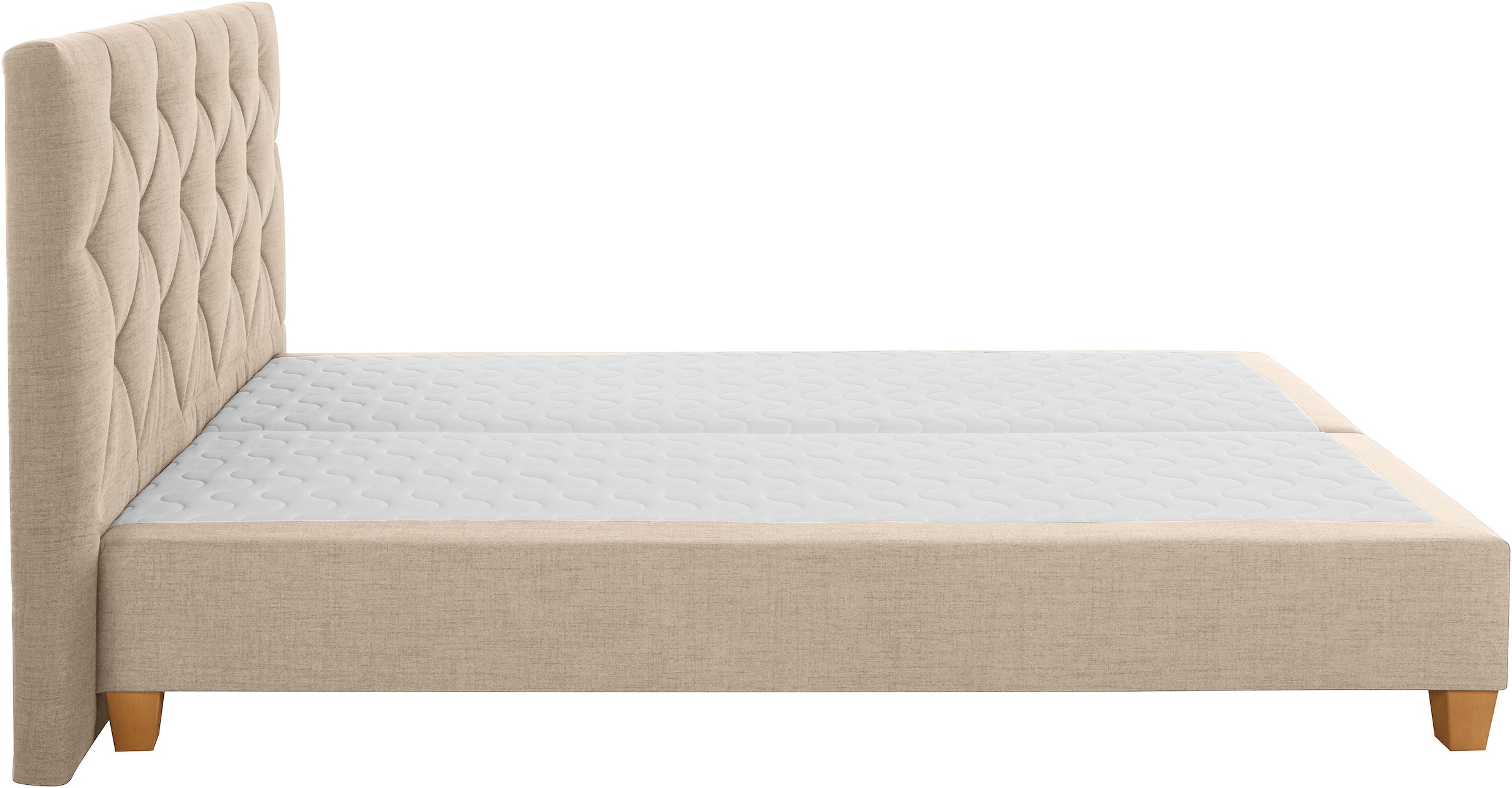 Home affaire Lit boxspring »Harmones« en 3 largeurs, dureté aussi en mix avec chaque matelas en H2 et H3