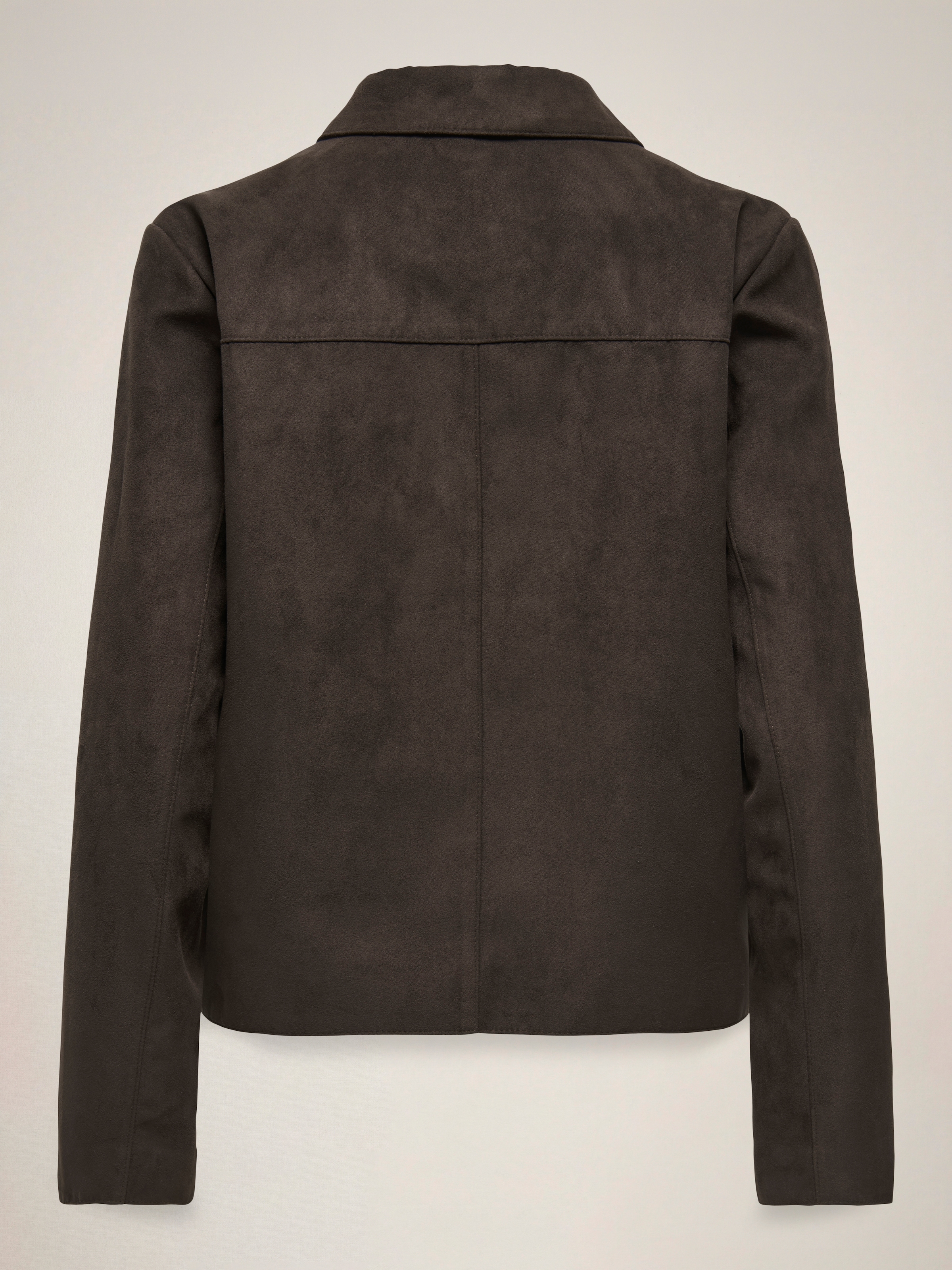 JDY Veste en imitation cuir »JDYNICO FAUX SUEDE JACKET OTW SGO NOOS« fibre synthétique