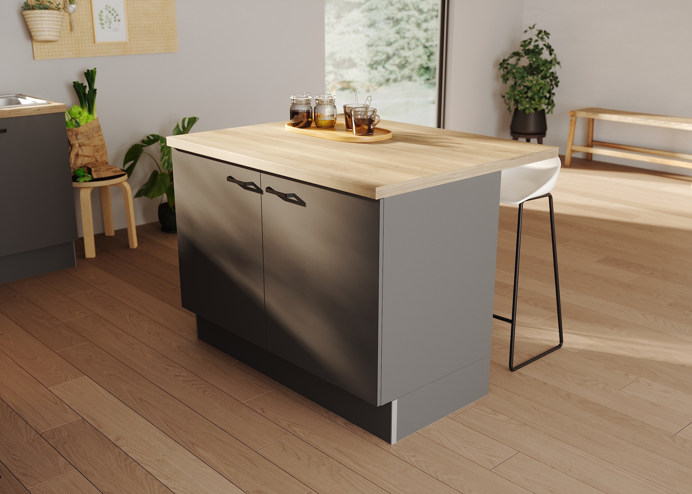 KOCHSTATION Ilot de cuisine »KS-Paula«