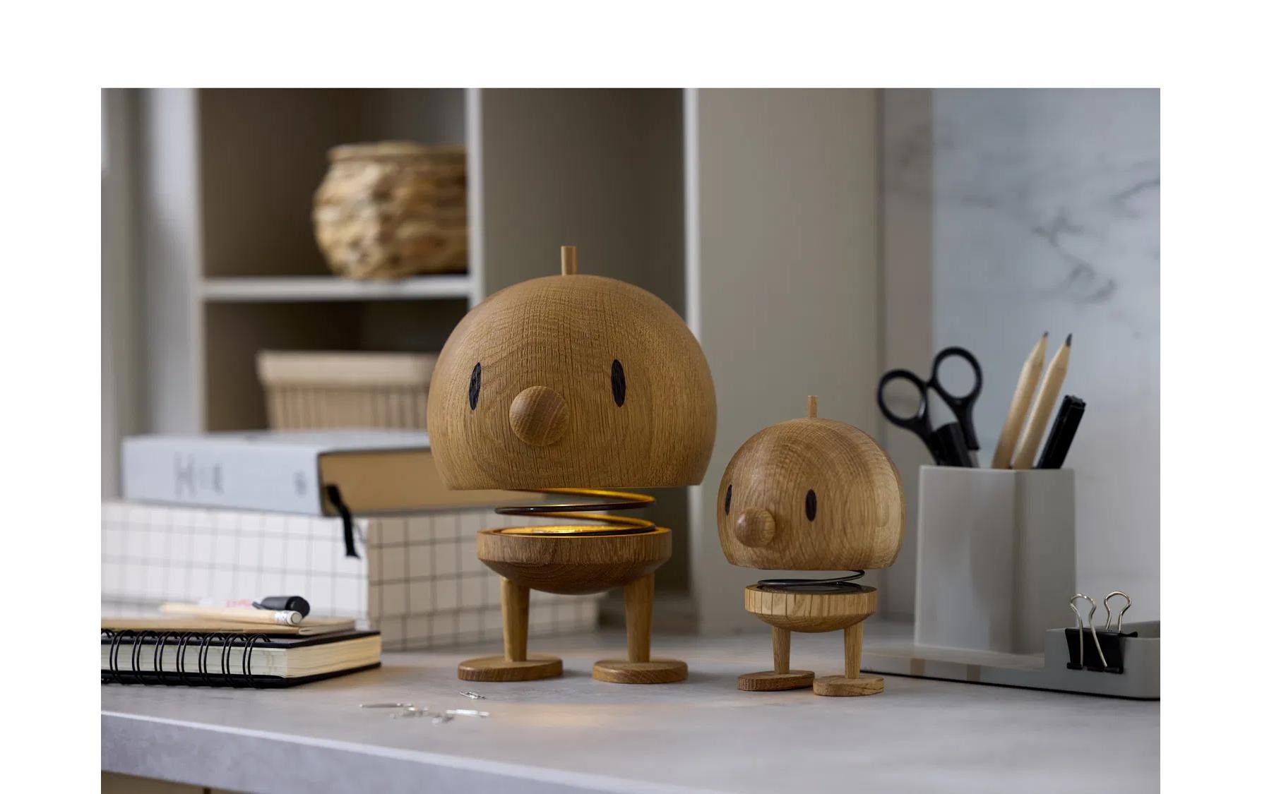 HOPTIMIST Tischleuchte »Hiotunust Eiche L, 10 x 10 x 15 cm« 1 Stk. Warmweiss