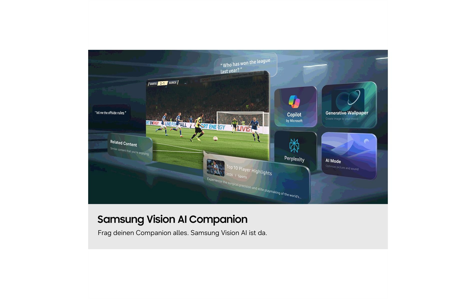 Samsung Téléviseur OLED »TV QE65S95H« 163 cm/65 ″ Télévision intelligente