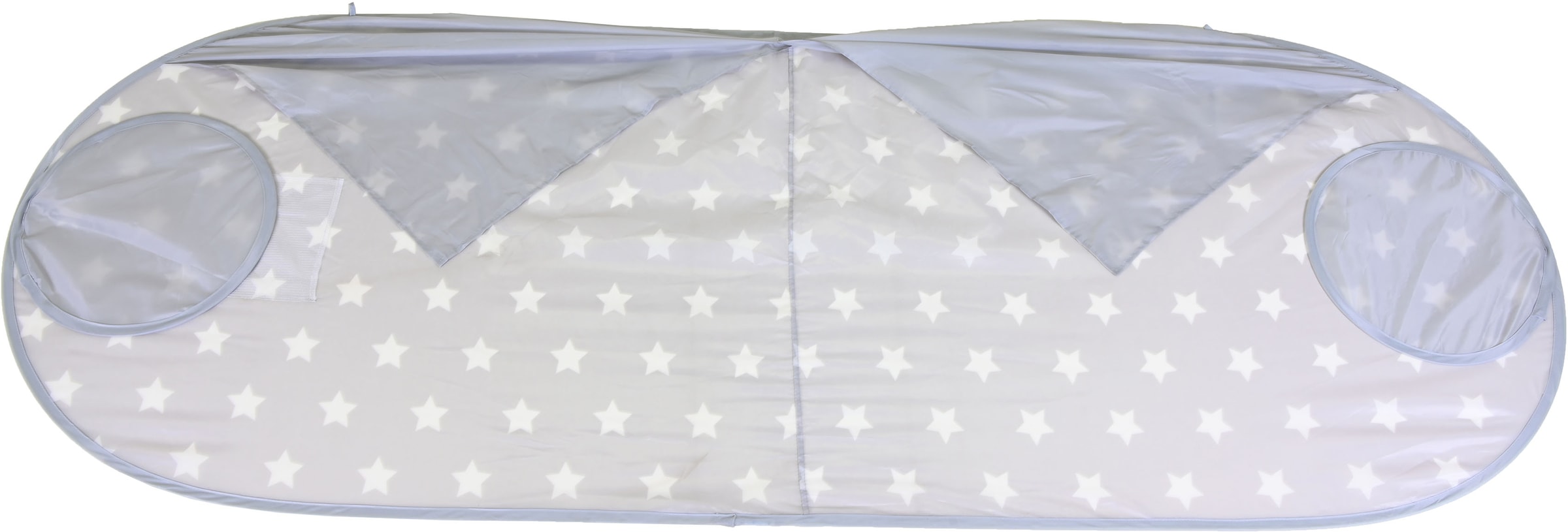Knorrtoys® Tunnel de lit »Bettzelt, Grey White Stars«