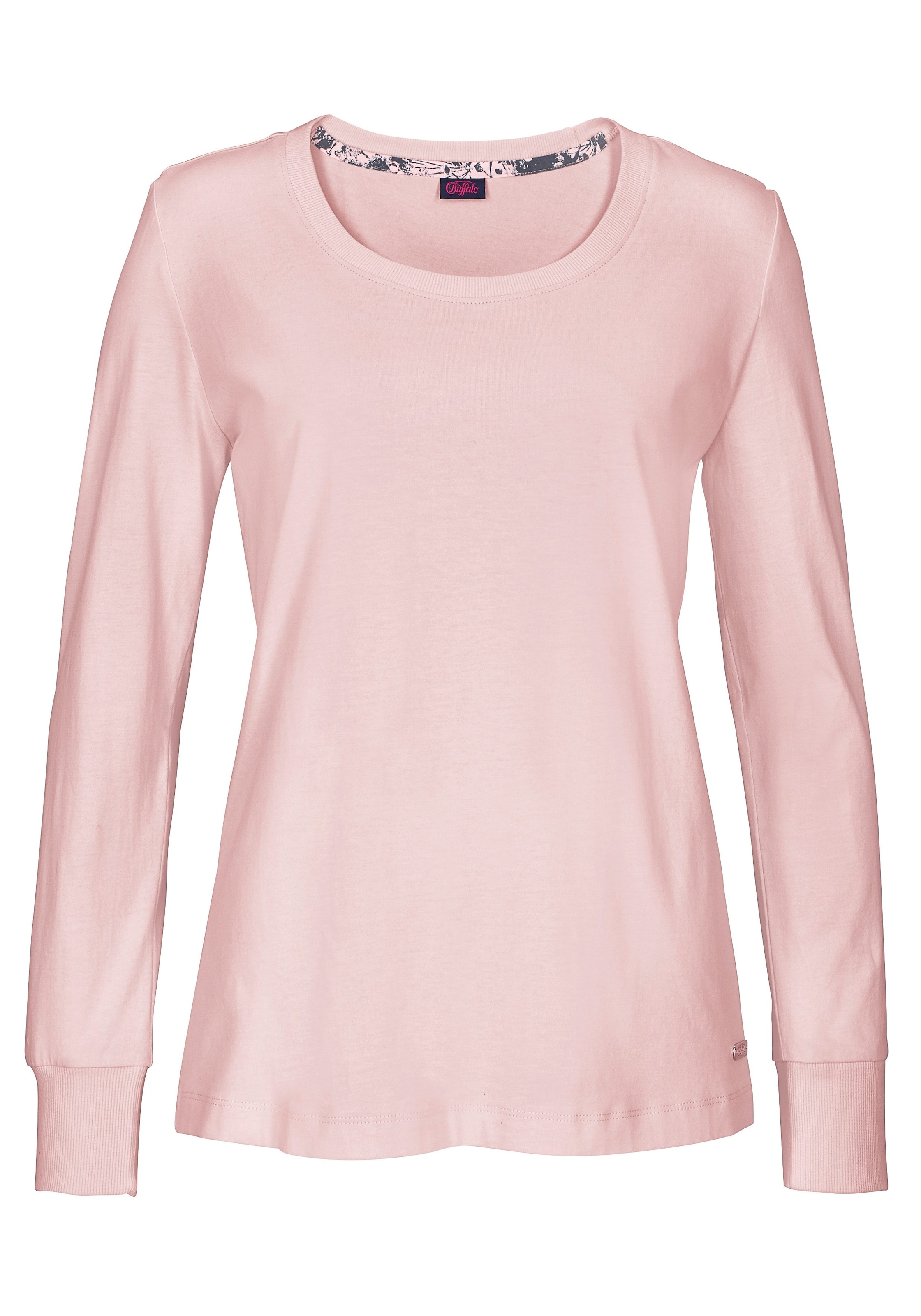 Buffalo Pyjama 2 Stk. tlg., mit gemusterter Hose und passendem Langarmshirt
