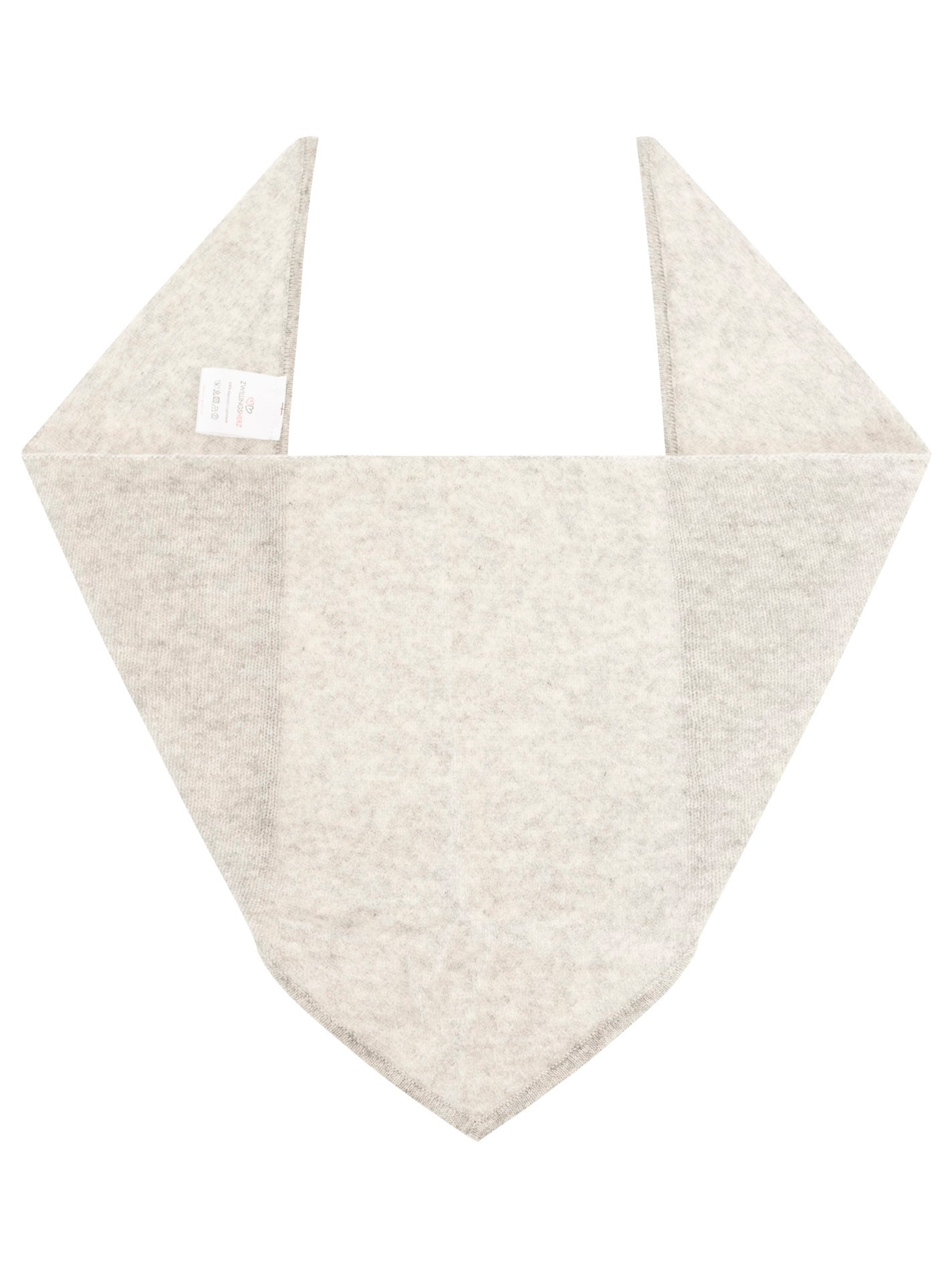 Zwillingsherz Strickschal »"100% Cashmere Halstuch"« dreieckige Form, weicher Tragekomfort, individuell tragbar