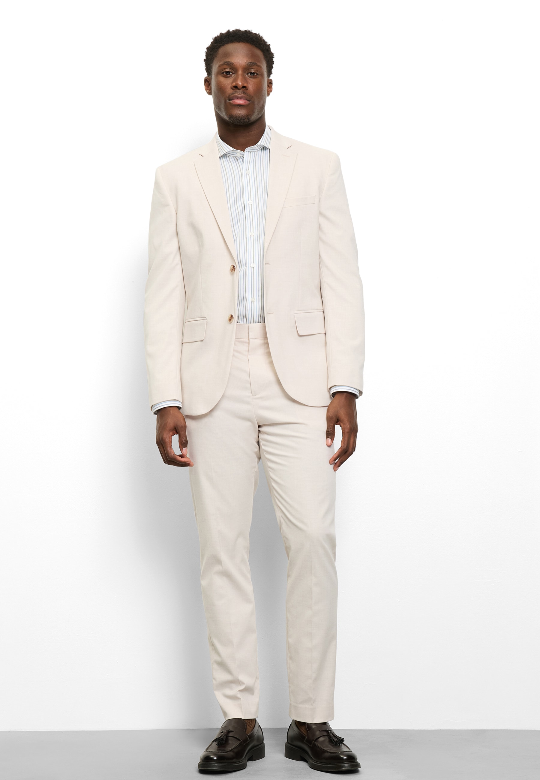 OLYMP Chemise à manches longues »Level Five« Businesshemd, body fit, Haifischkragen, gestreift