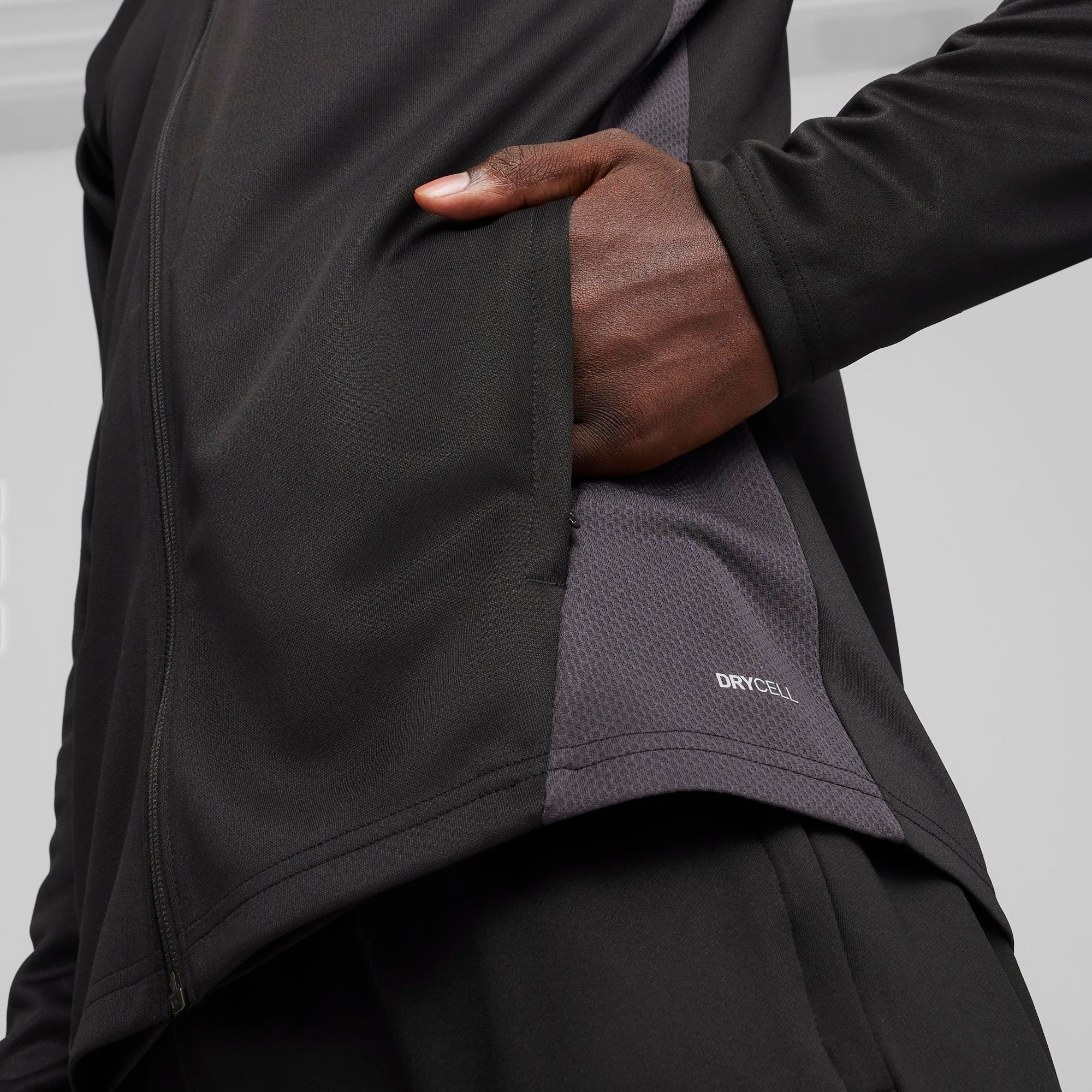 PUMA Trainingsjacke »TEAMGOAL TRAINING JACKET« ohne Kapuze sportlicher Stil, atmungsaktives Material, mit Reissverschlusstaschen