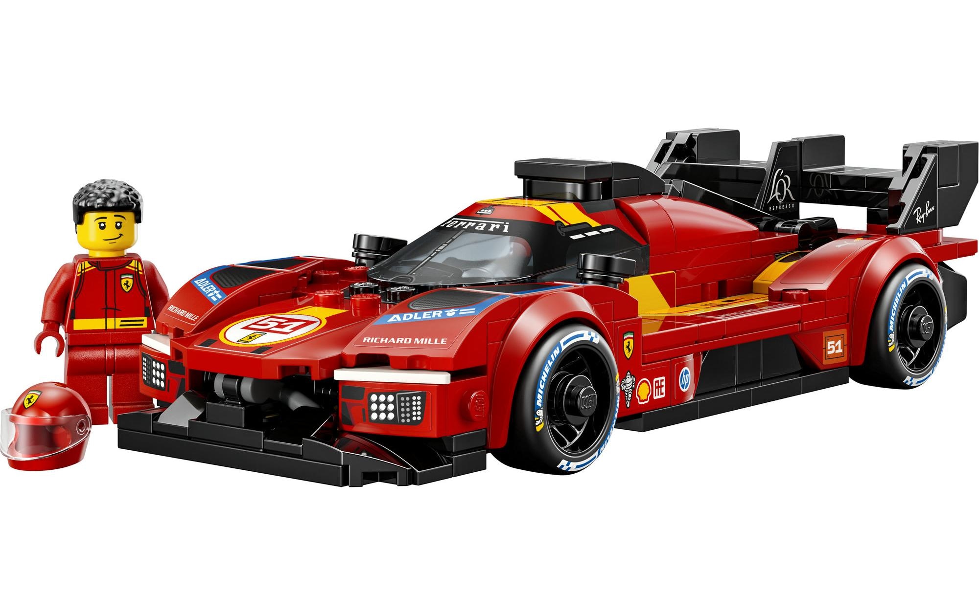LEGO® Pions de construction »Ferrari 499P (77261), LEGO Speed Champions« fabriqué en Europe