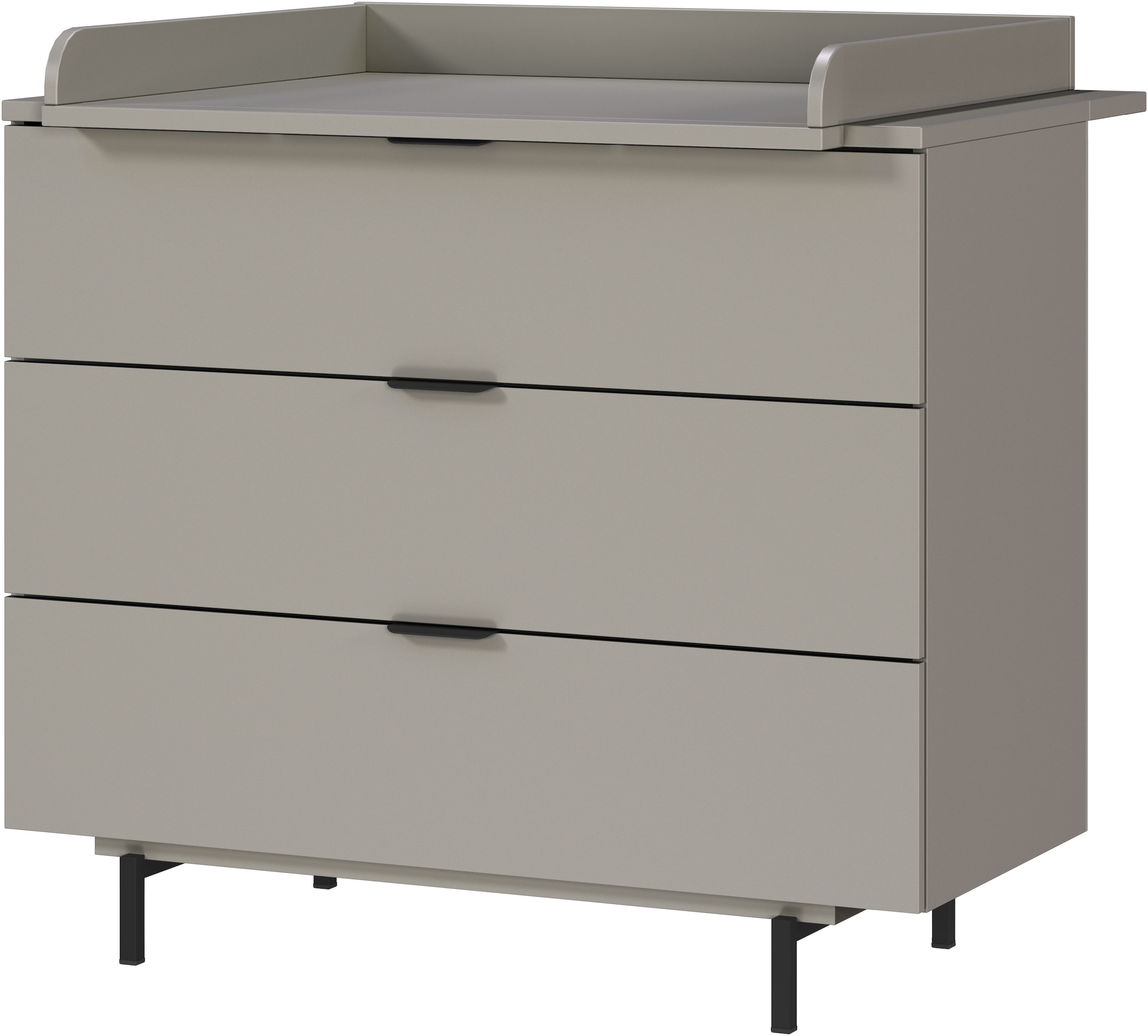 GERMANIA Babymöbel-Set »Tomino« Set, 3 Stk. tlg. modernes Design, mitwachsendes Komplett-Set, GS-zertfiziert