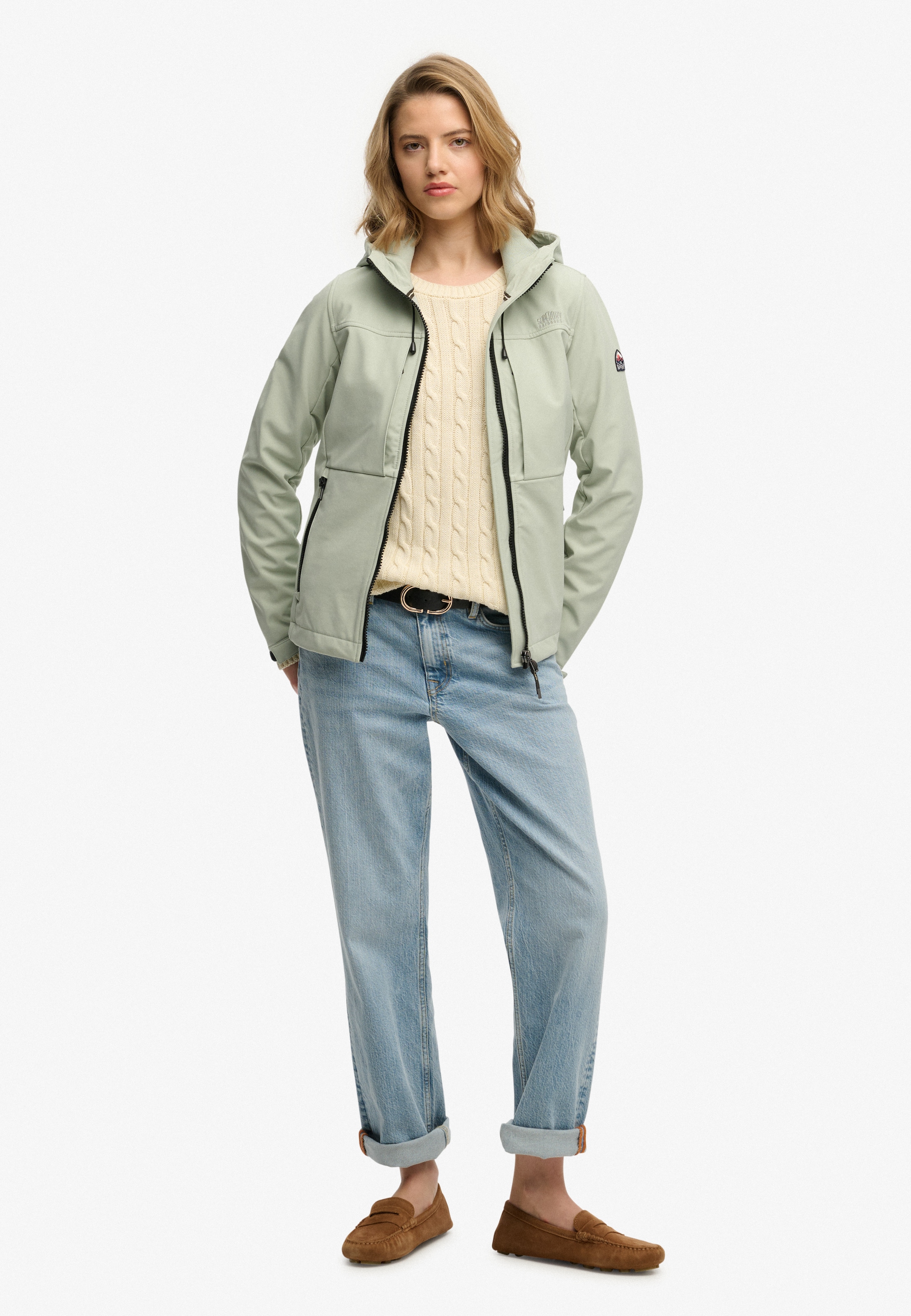 Superdry Outdoorjacke »HOODED CLASSIC TREKKER JACKET« mit Kapuze