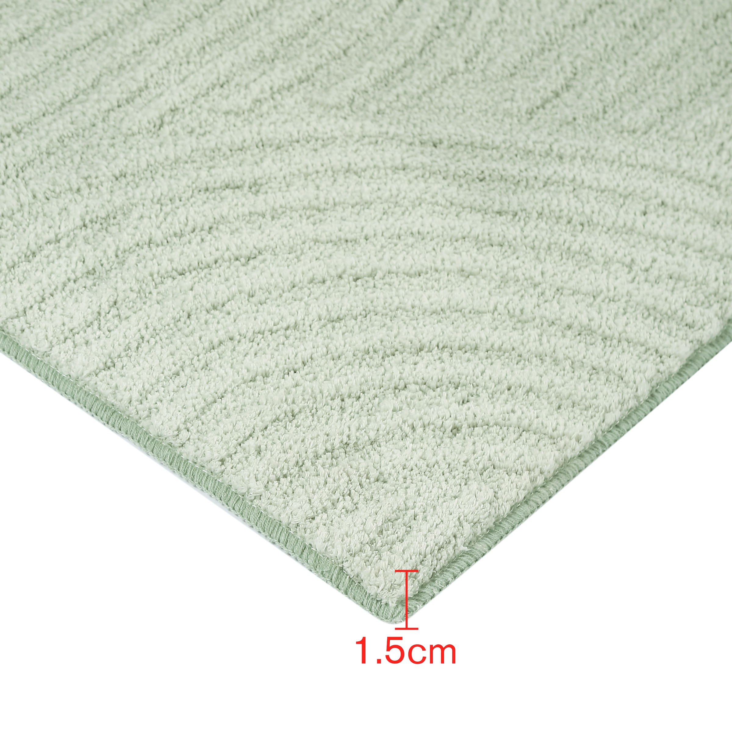 my home Tapis de bain »Ognon, Scandi, Boho, modernes Muster« Höhe 15 mm Badteppich, Uni Farben, Hoch-Tief-Effekt