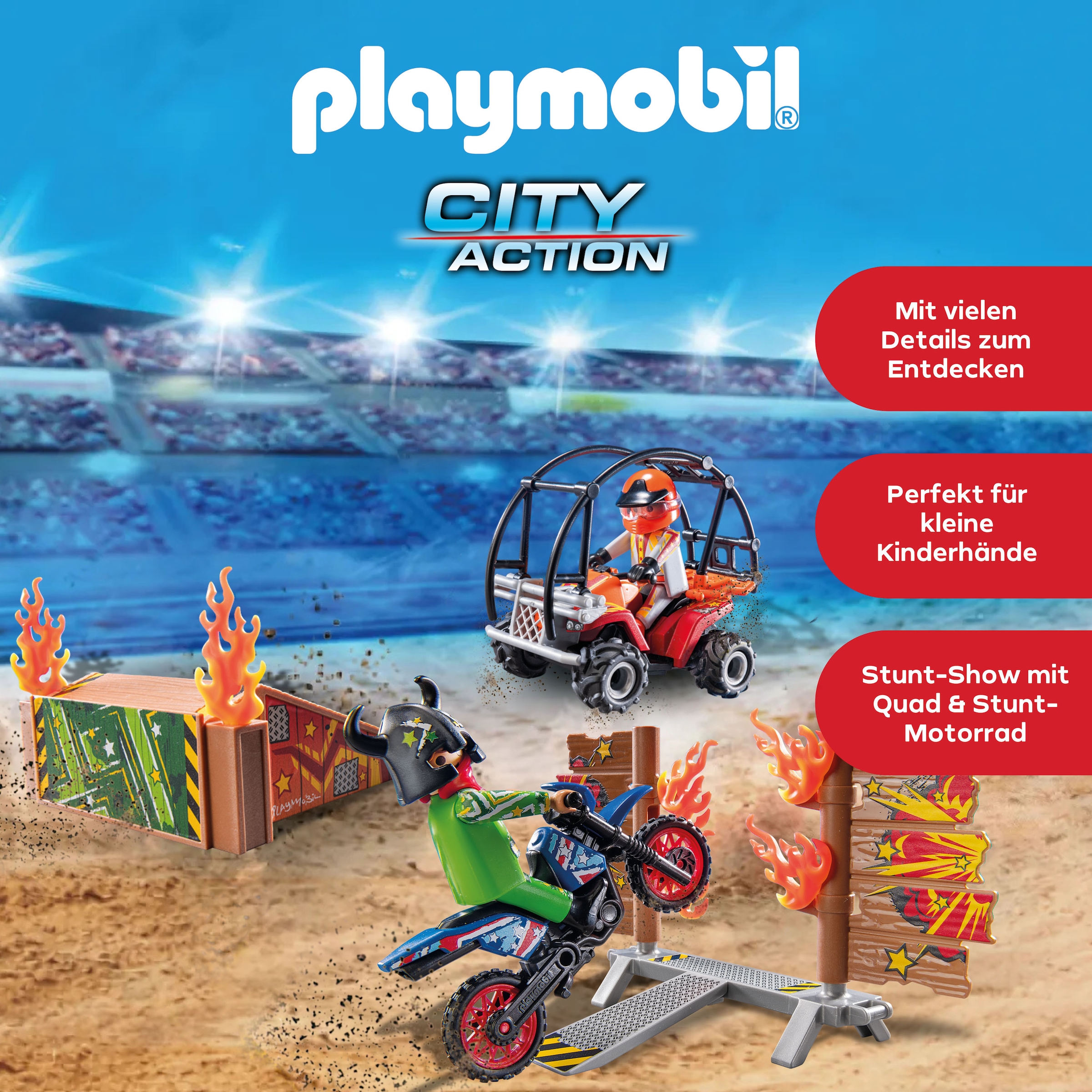 Playmobil® Jeu de construction »Stunt Show (71808), Playmobil Stunt Show« Made in Europe