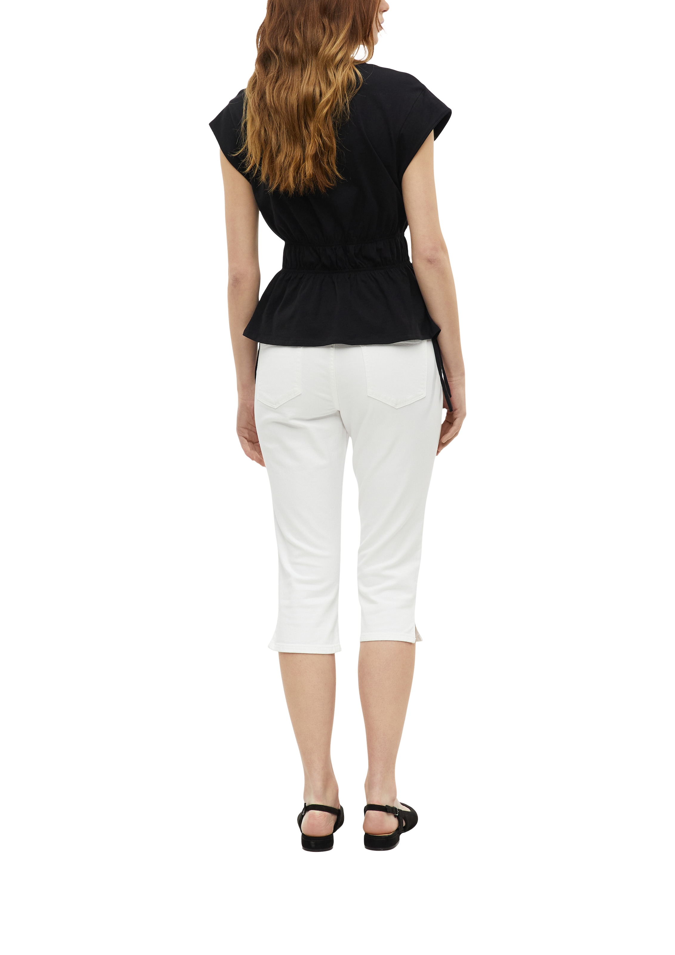 s.Oliver Jeans capri jeans capri d'été avec stretch