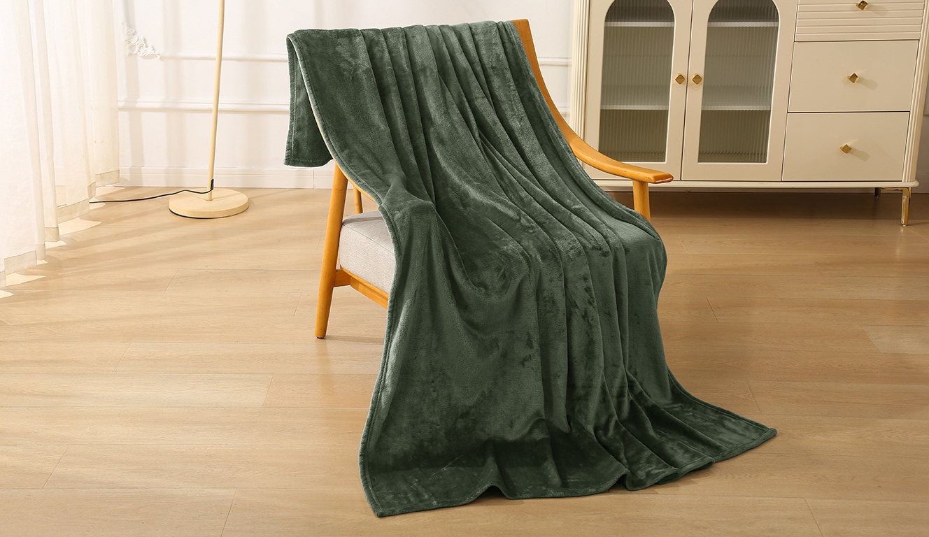 my home Wohndecke »Tianna« weiche Kuscheldecke, 150x200 cm