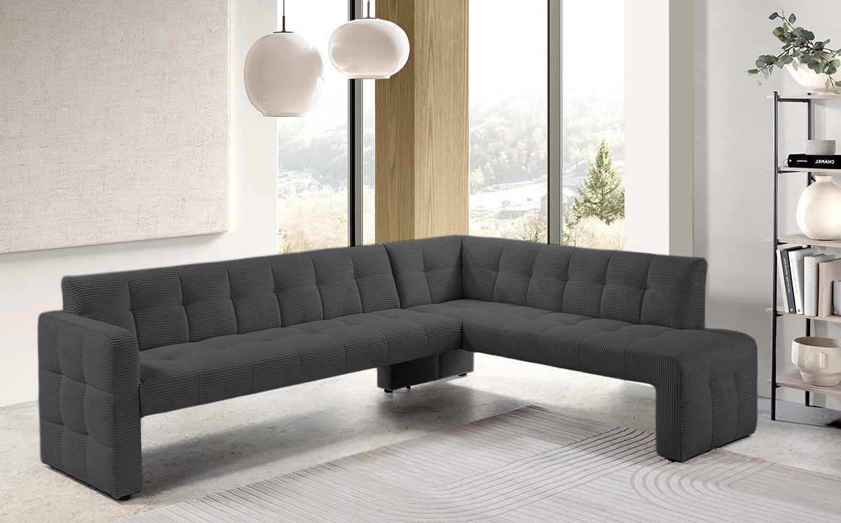 exxpo - sofa fashion Essbank »Barista, bequem und elegant, hohe Bodenfreiheit« Eckbank Barista bequem und elegant, hochwertige Detailverarbeitung