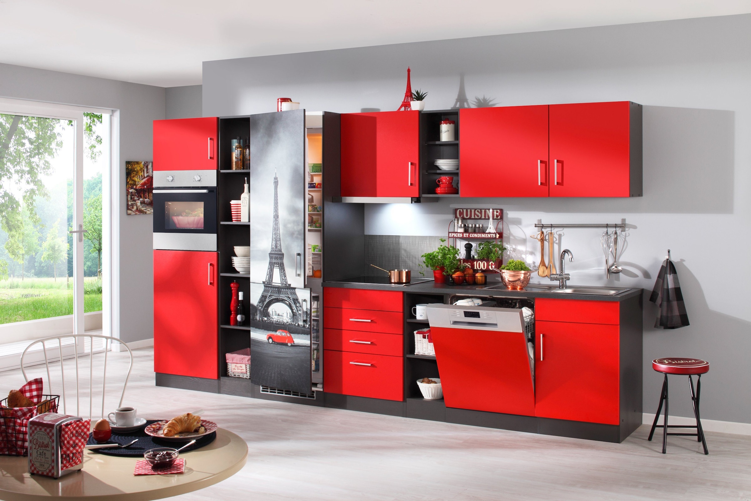KOCHSTATION Armoire d'encastrement pour table de cuisson »KS-Paris« largeur 60 cm