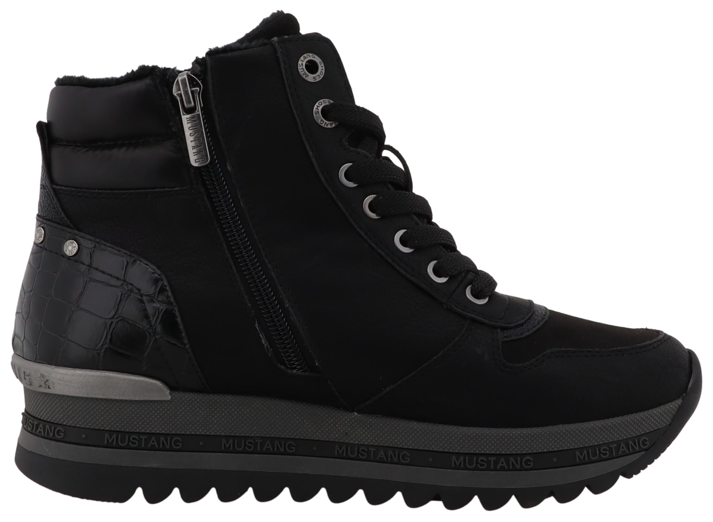 Mustang Shoes Bottes d'hiver »Urbana«  sneakers à plateforme, bottes d'hiver avec doublure chaude