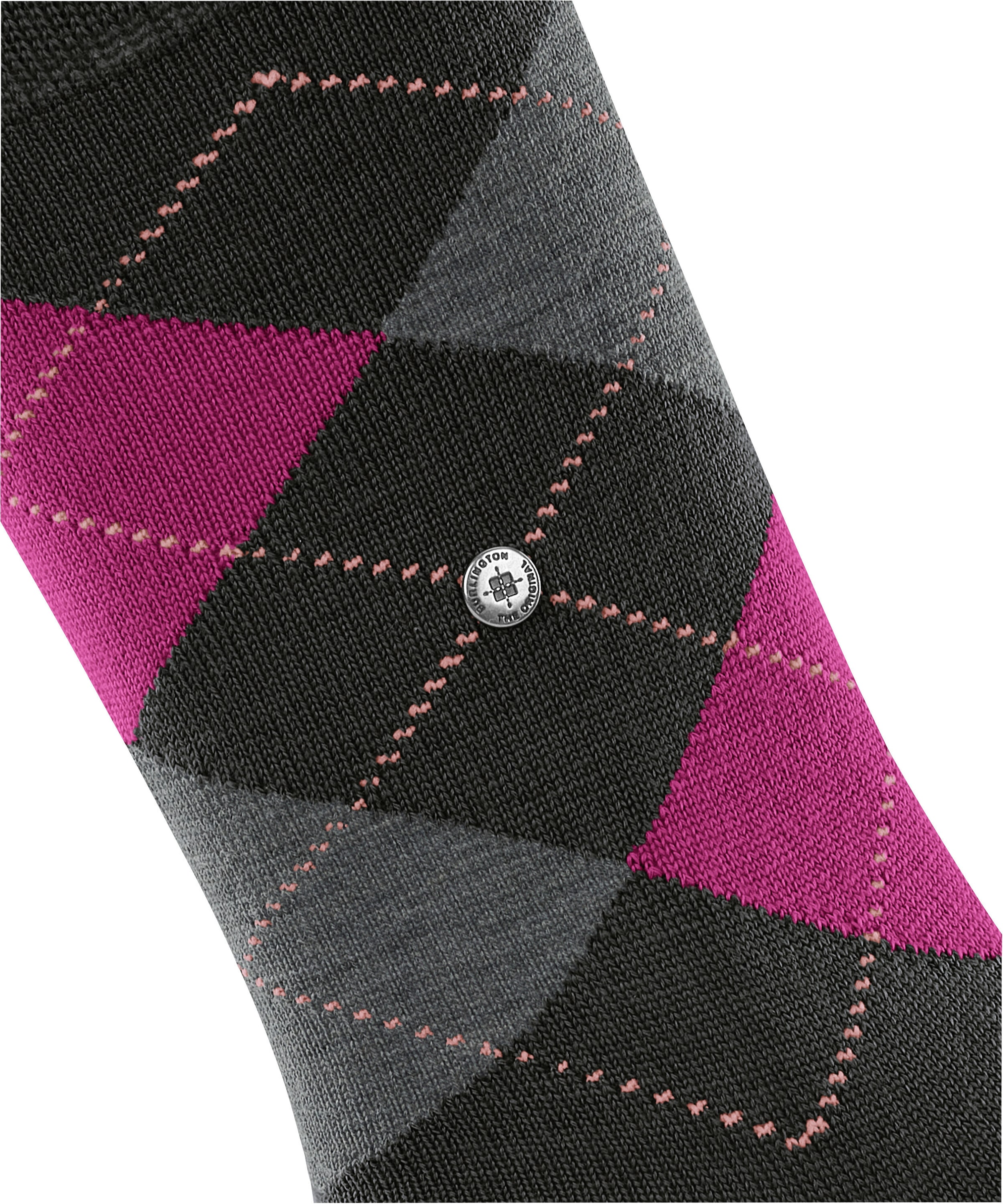 Burlington Socken »Marylebone« Einheitsgrösse 36-41, wärmende Wollmischung, Argyle-Muster