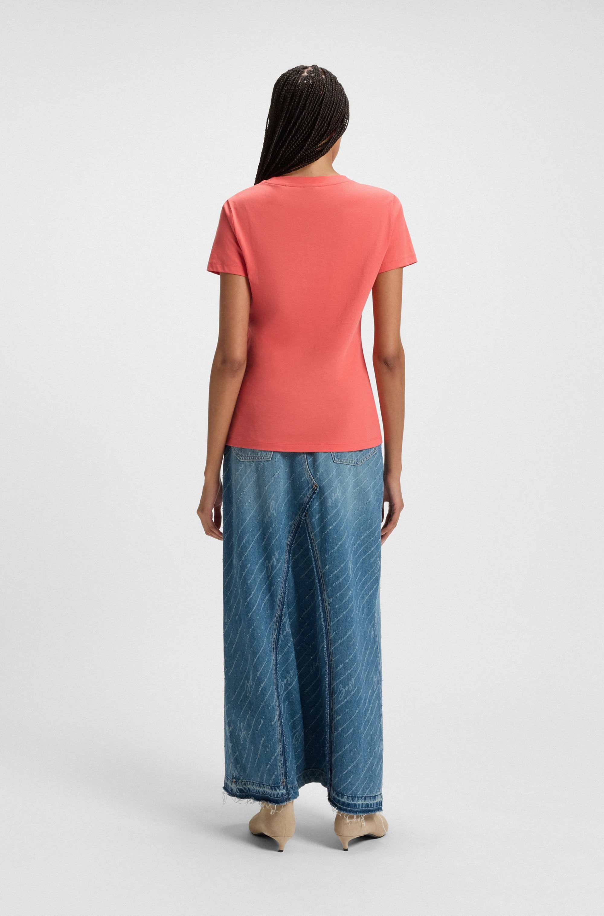 BOSS ORANGE T-shirt »C_Esogo_1« mit Logo