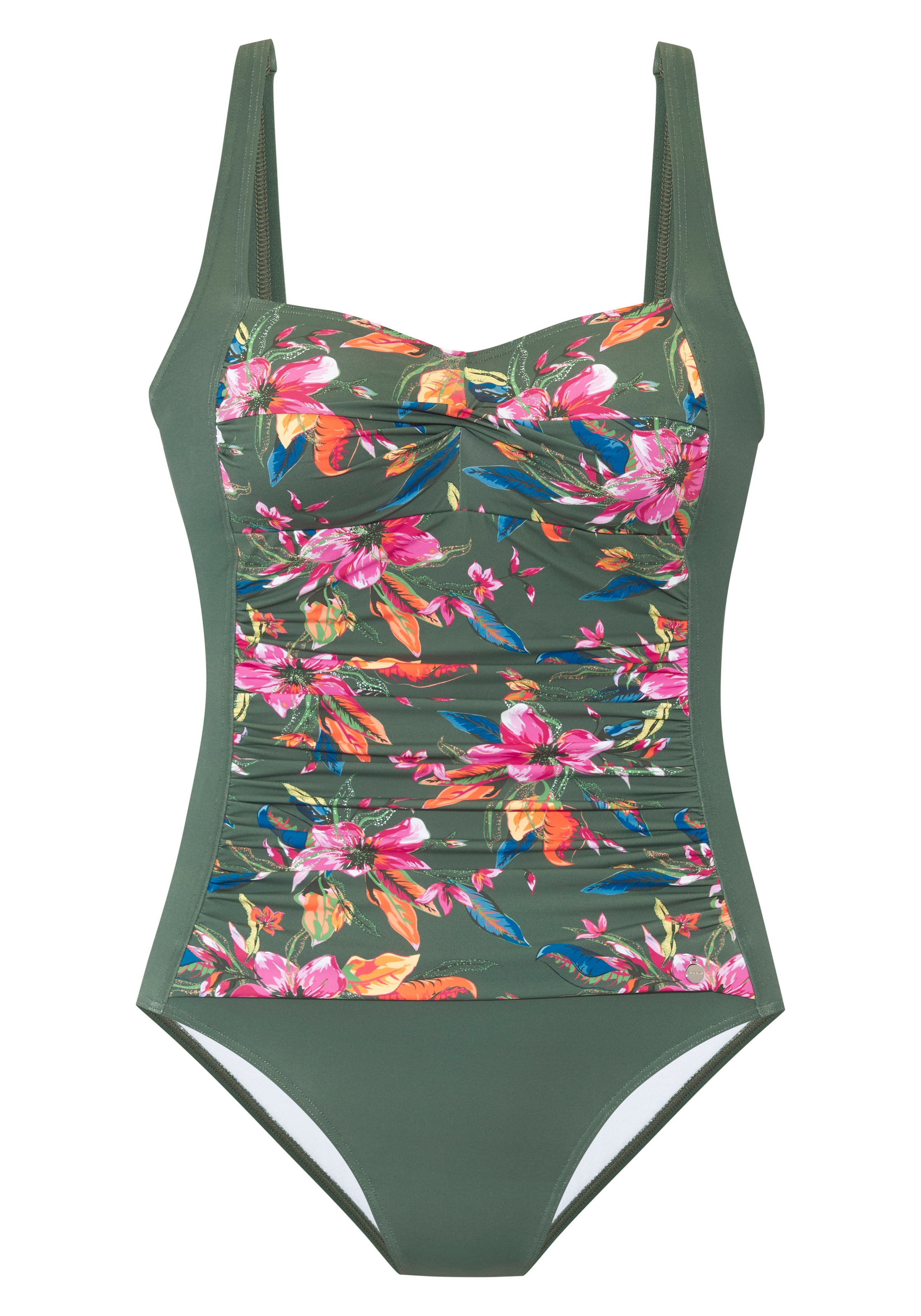 LASCANA Maillot de bain »Malia« mit tropischem Print und Shaping-Effekt