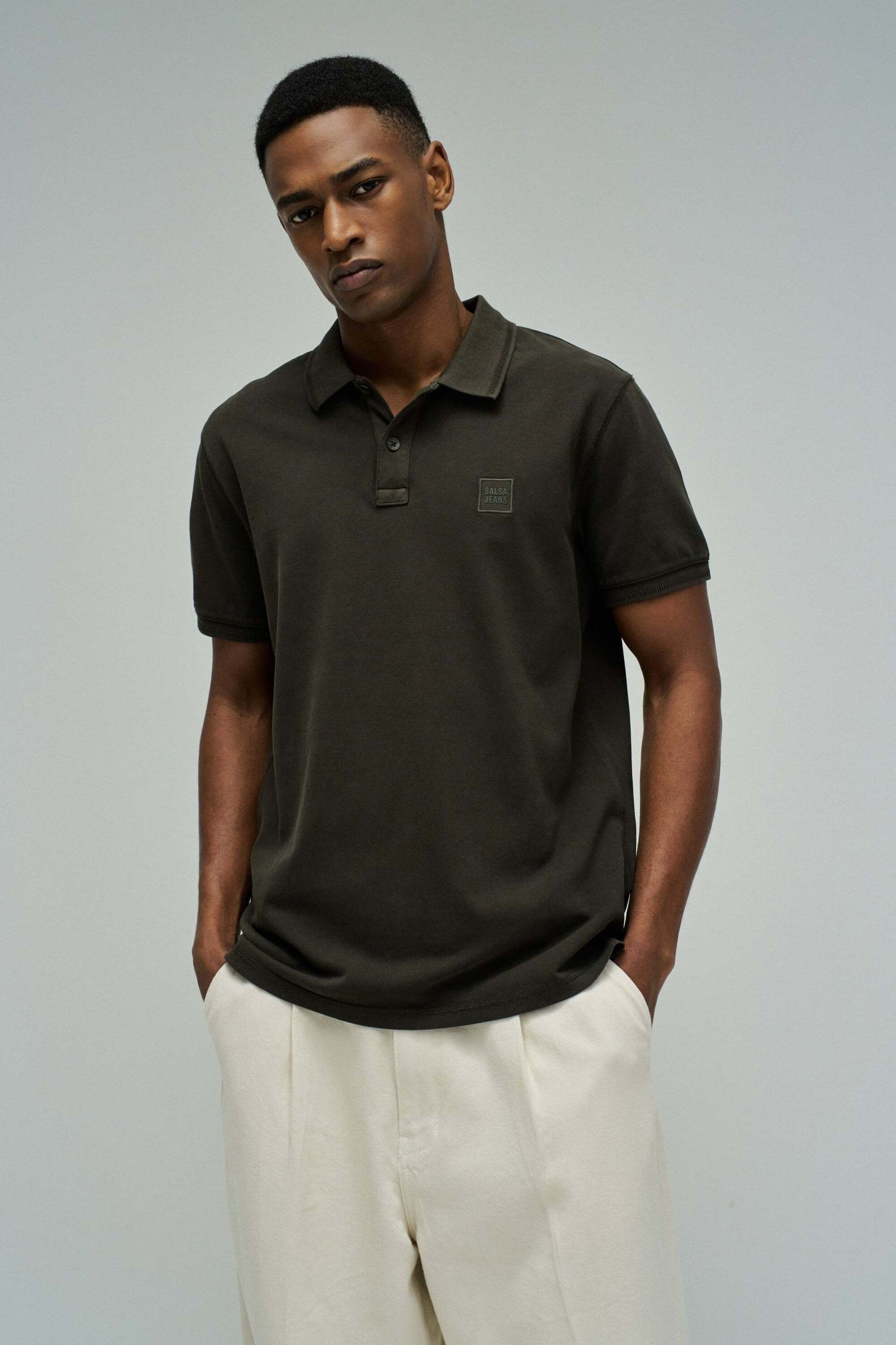 Salsa Poloshirt »Salsa Jeans Polo Washed«