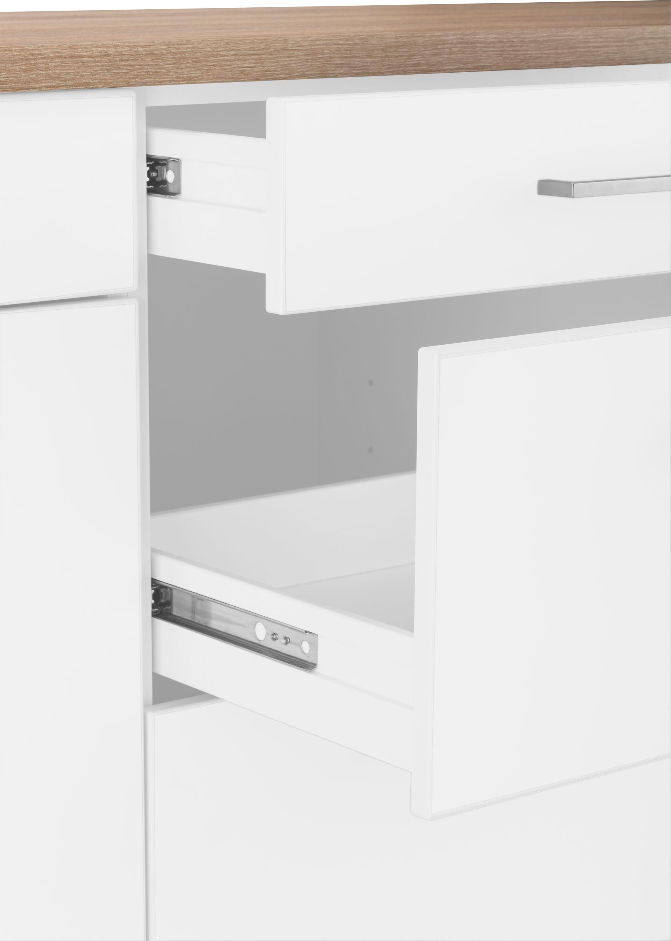 KOCHSTATION Unterschrank »KS-Visby« Breite 180 cm