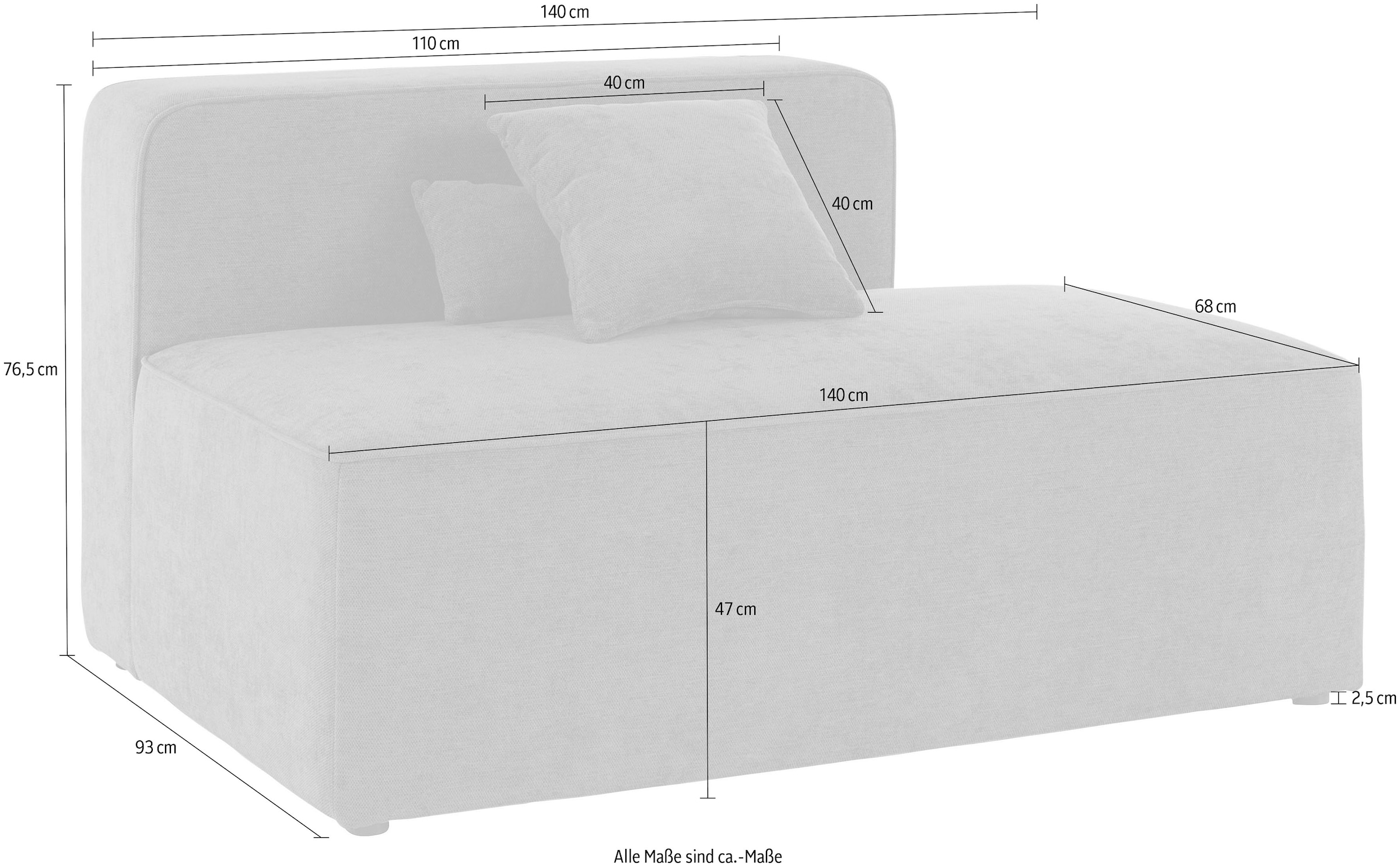 Home affaire Recamiere »Sundstrup« Modulserie, individuelle Zusammenstellung