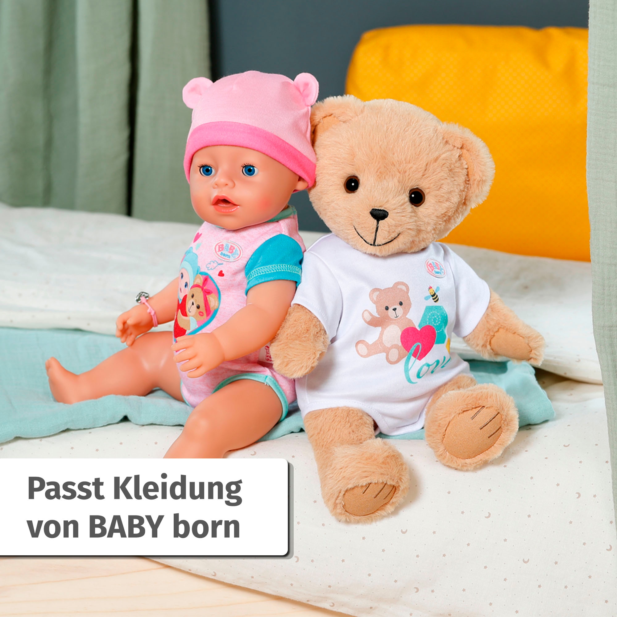 Baby Born Figurine en peluche »Singender Teddy, Deutsch«