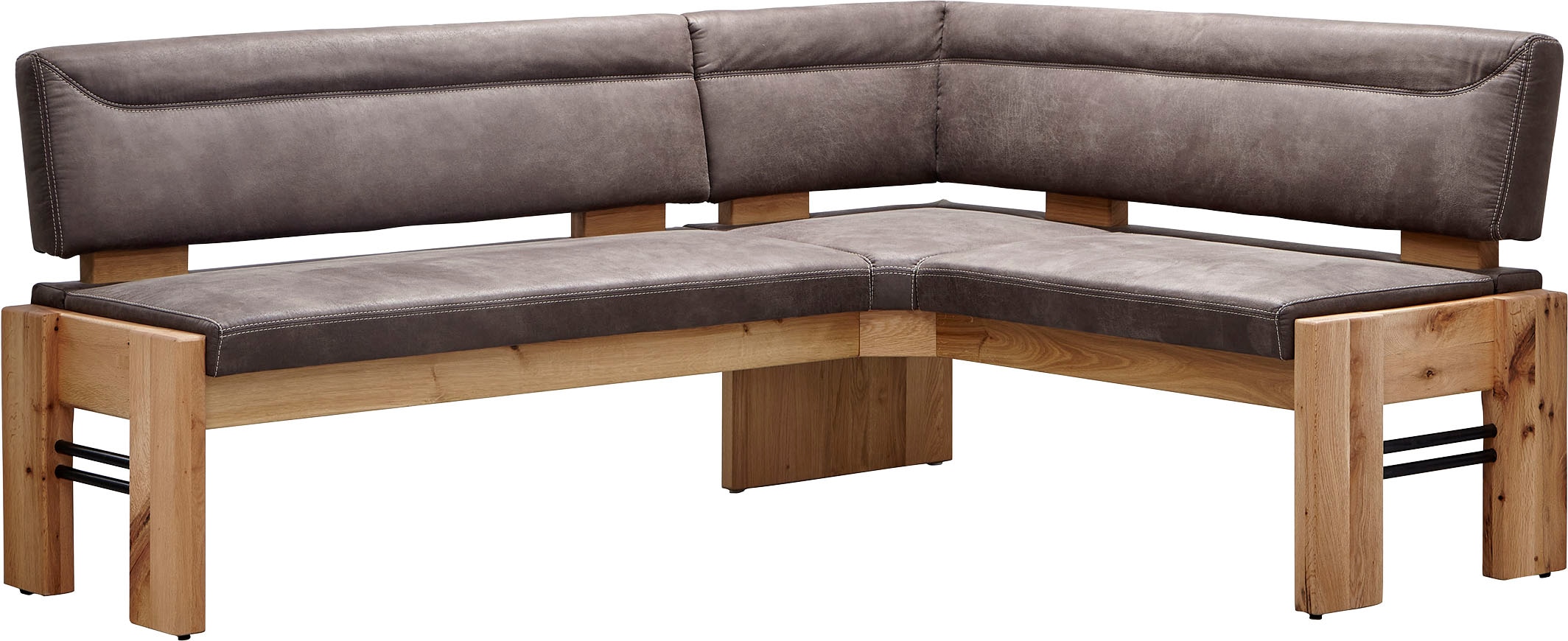 K+W Komfort & Wohnen Banc d'angle »Floyd« banquette de rangement, côté long droit ou gauche en 2 qualités