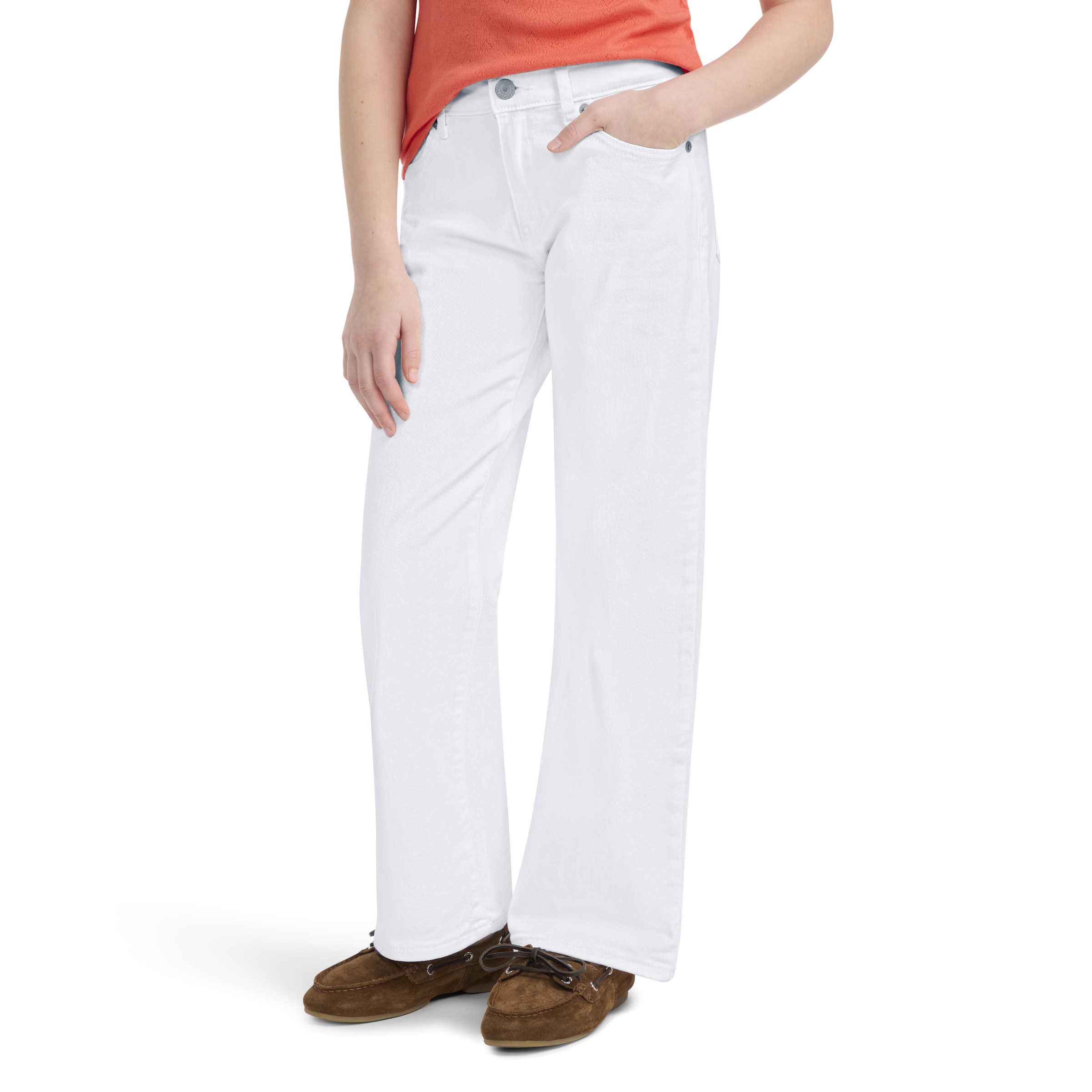 Levi's® Kids 5-Pocket-Jeans »LVG WIDE LEG JEANS« mit weitem Bein - for GIRLS