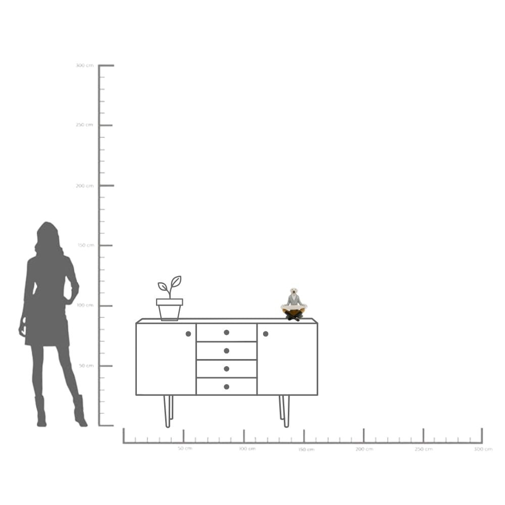 Kare Design Dekofigur »Gentleman Dog Tray« verschiedene Grössen