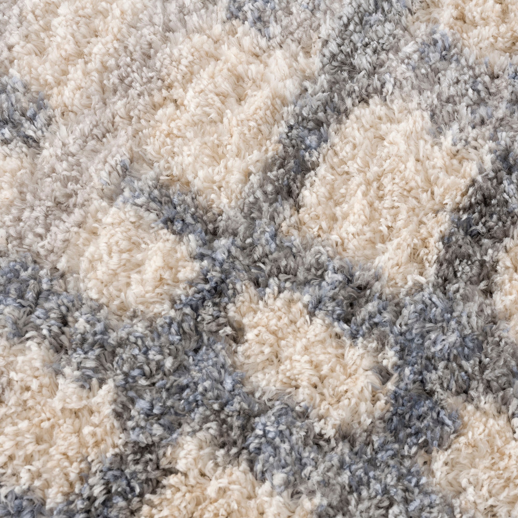 Sanat Hochflor-Teppich »Versay 1504« rechteckig 45 mm Höhe Wohnzimmer, Langflor, Shaggy Teppich