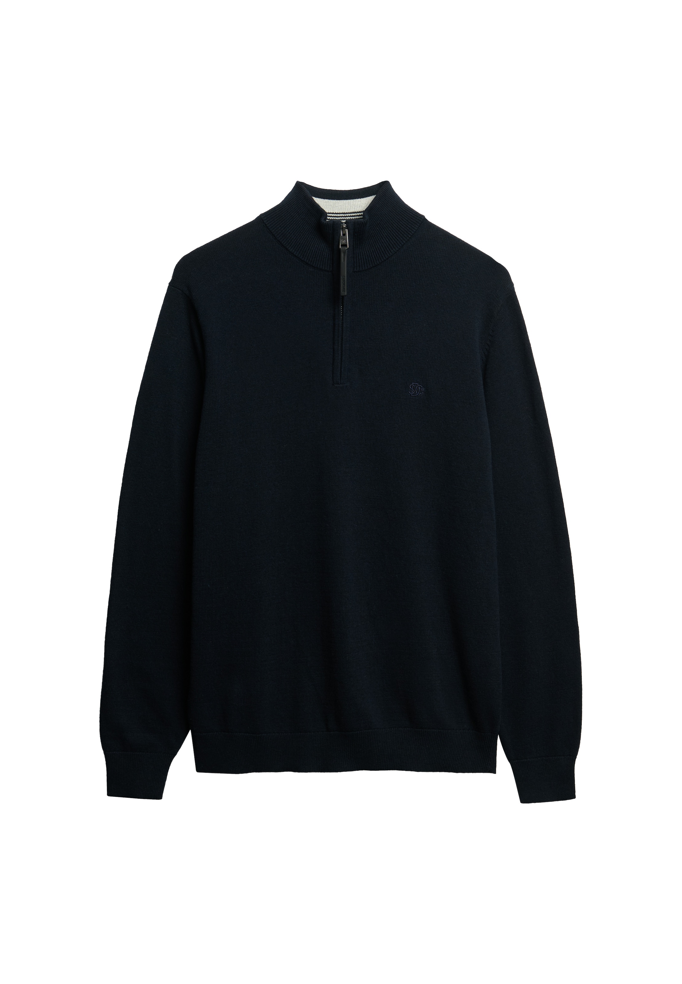 Superdry Strickpullover »ESSENTIALS COTTON HALF ZIP«