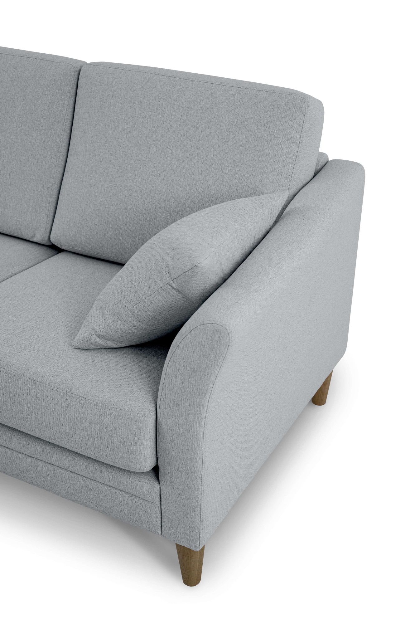Home affaire 3-Sitzer »Arellano, Breite 217 cm« klassisches Design, 2 Zierkissen inklusive, Webstoff fein