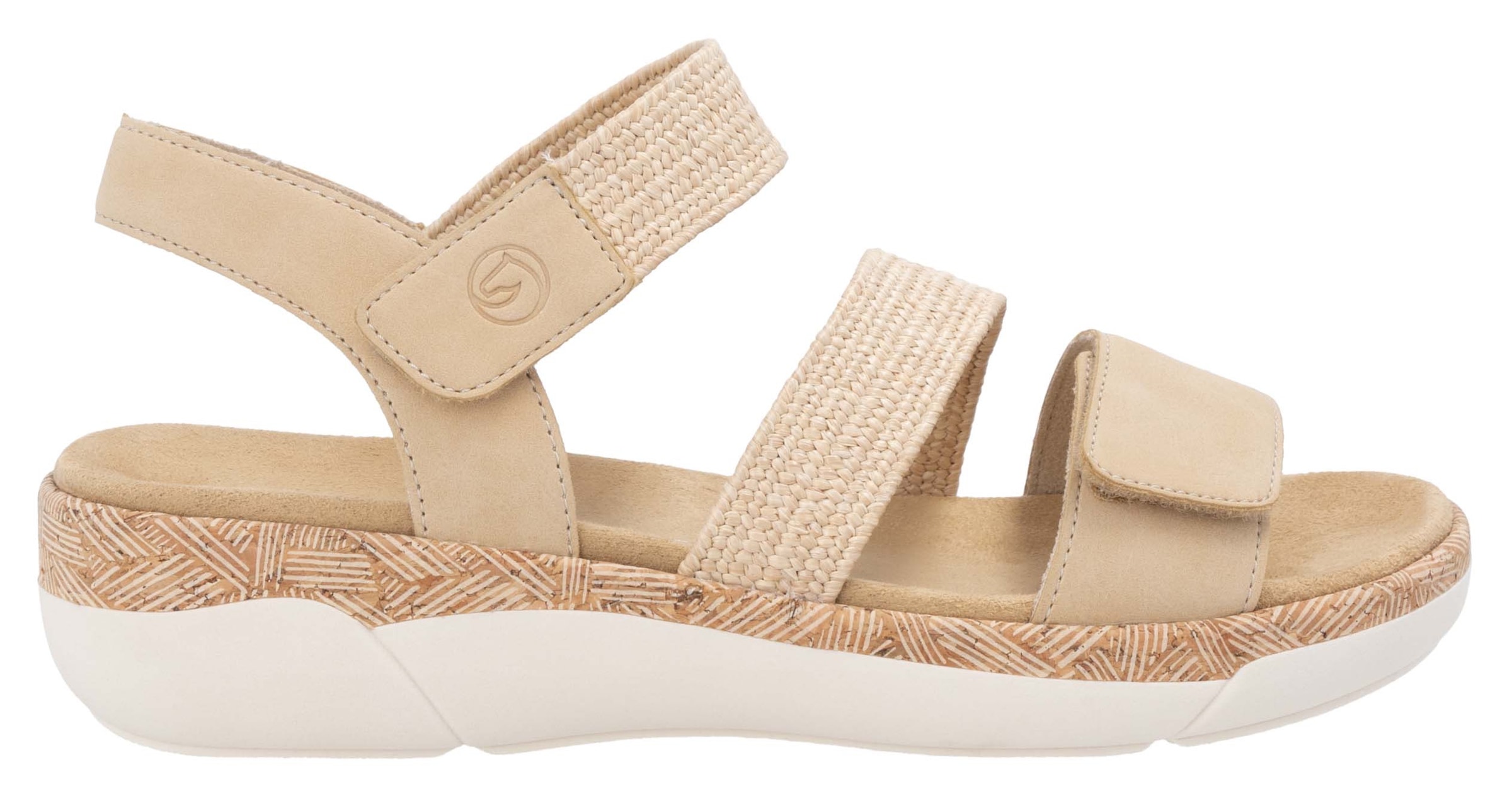 Remonte Keilsandalette  Riemchensandale, Bequemschuh, Sommerschuh mit Soft-Fussbett