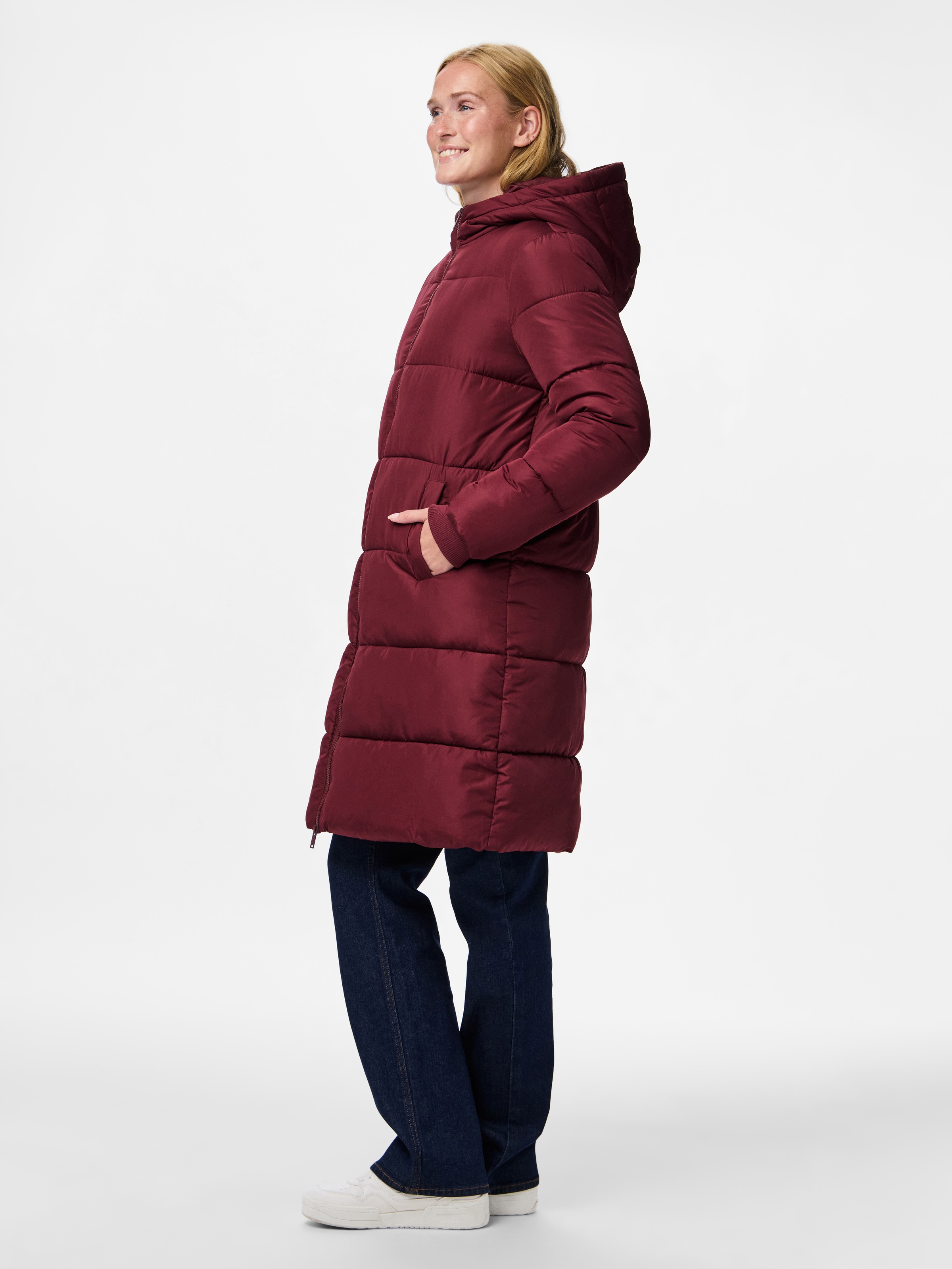 pieces Manteau matelassé »PCBEE NEW LONG PUFFER JACKET NOOS BC«