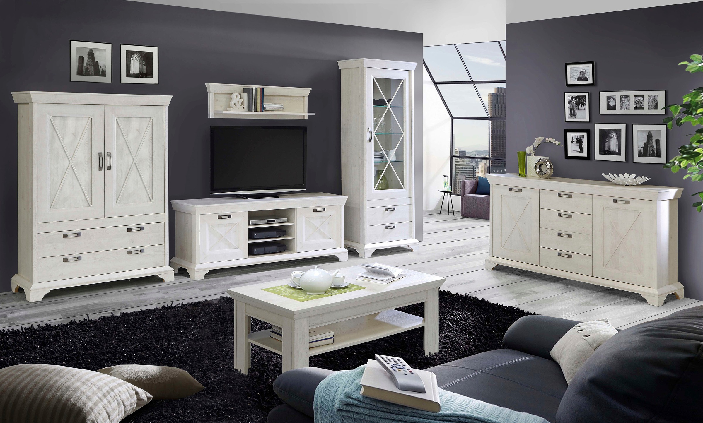 FORTE Étagère murale »Kashmir« Breite 122 cm