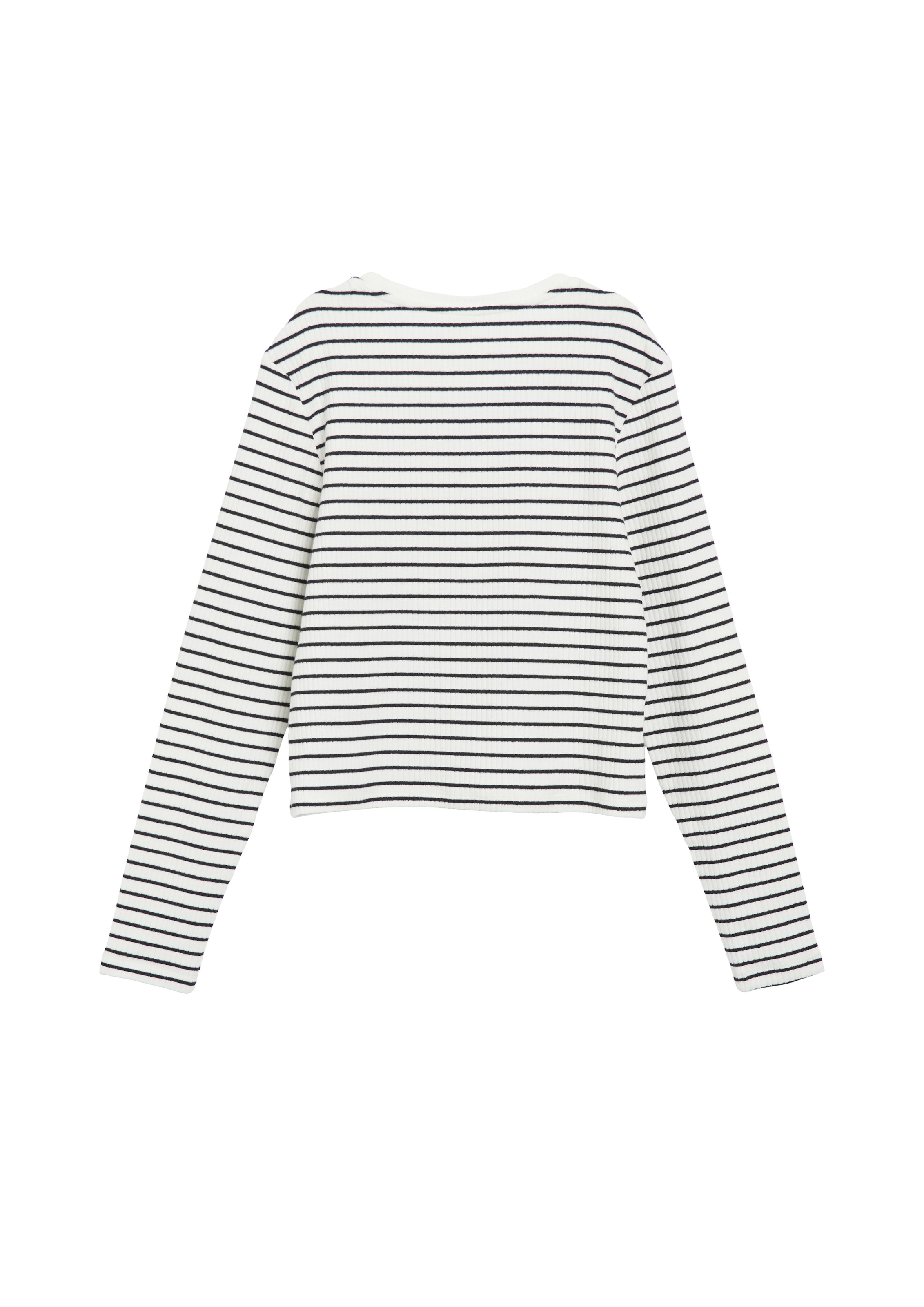 s.Oliver Junior T-shirt à manches longues Matière côtelée fine, douce et élastique, coupe ajustée