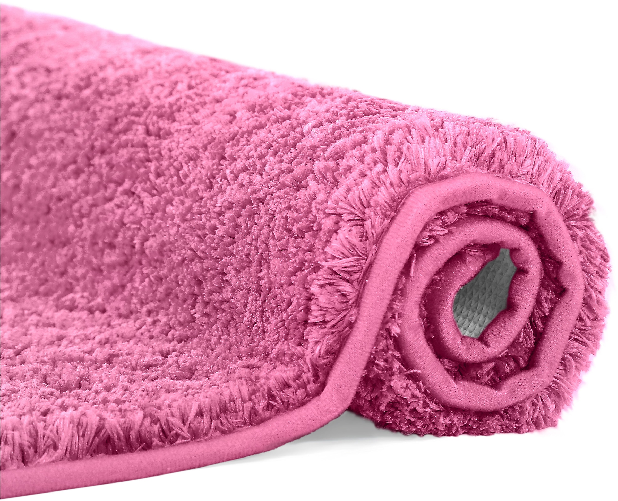 my home Badematte »Juna, Badteppich« Höhe 15 mm rutschhemmend beschichtet fussbodenheizungsgeeignet | strapazierfähig besonders weich, Badematten, unifarben