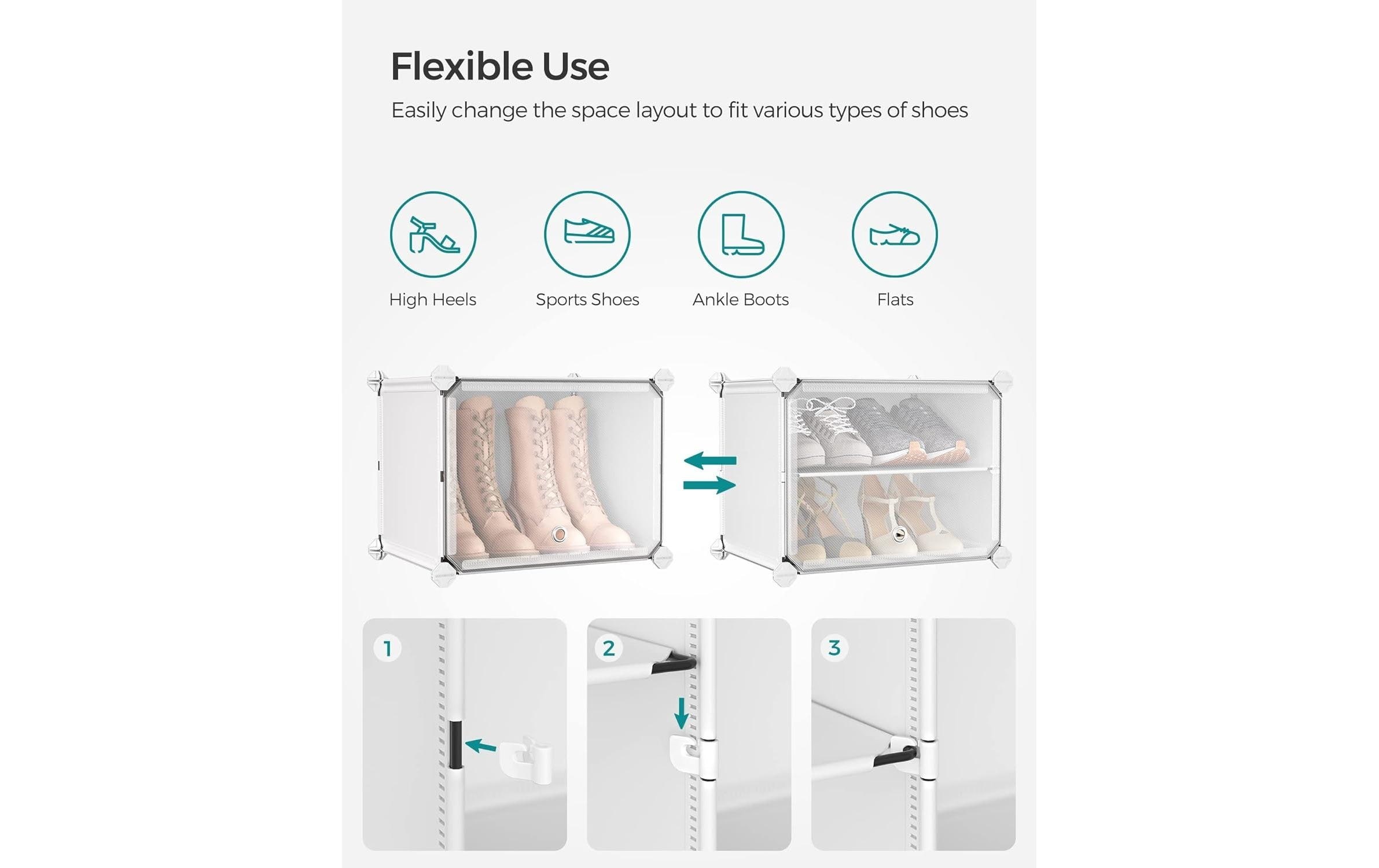 SONGMICS Schuhregal »82 x 152 cm«